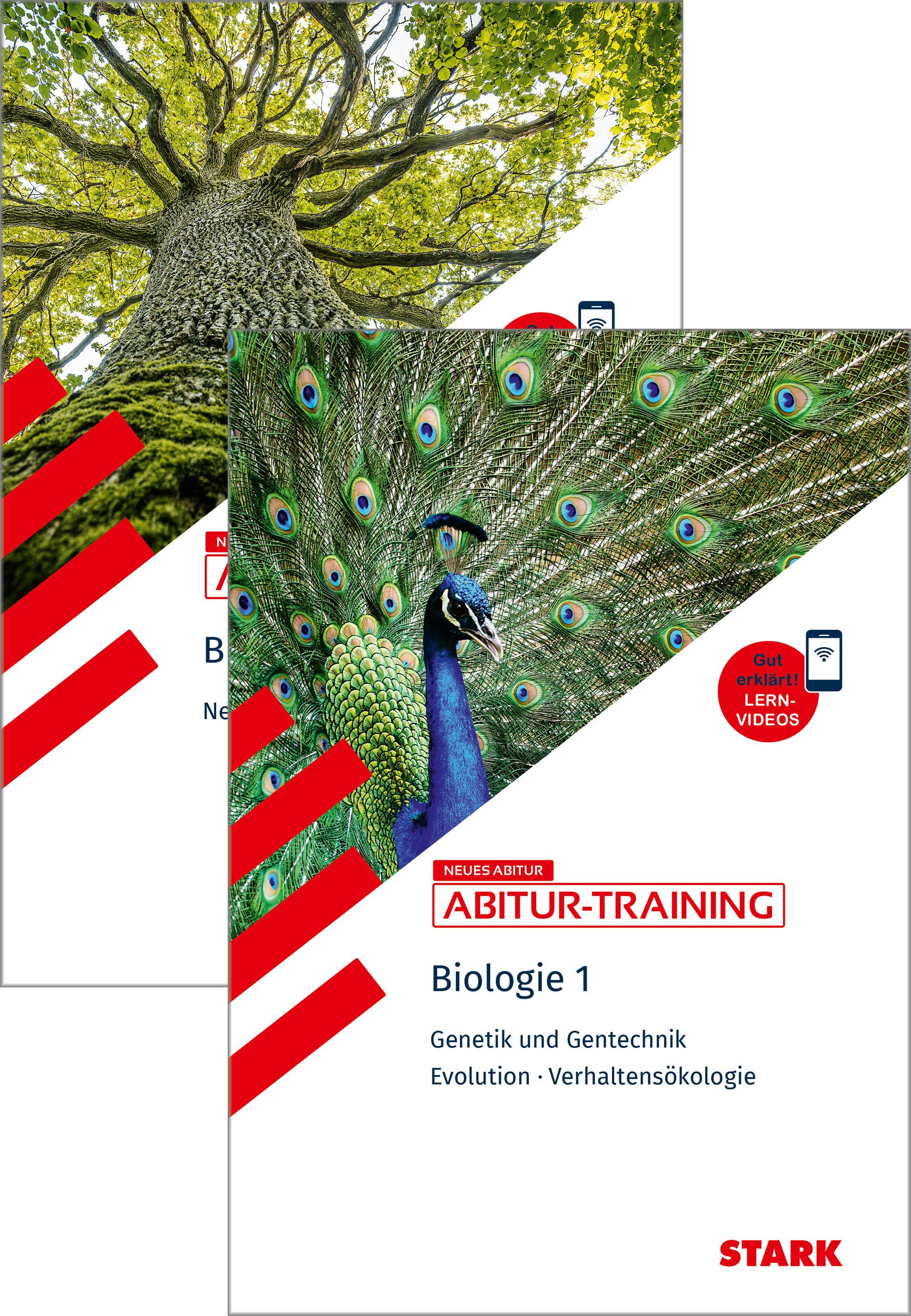 Vorderes Coverbild STARK Biologie 1 und 2 Vorteilspaket - Abitur-Training