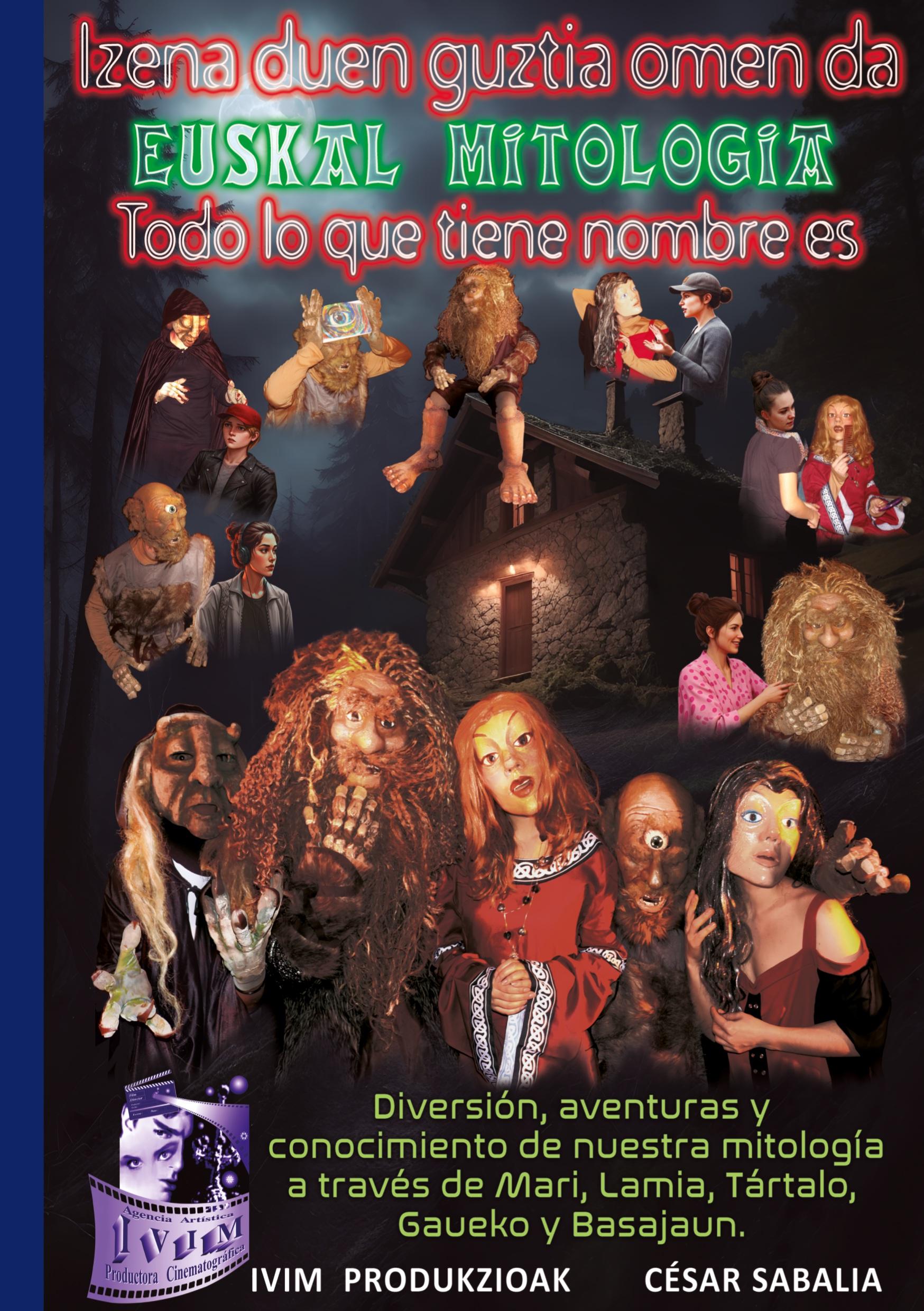Vorderes Coverbild Izena duen guztia omen da... Euskal Mitologia. Todo lo que tiene nombre es.