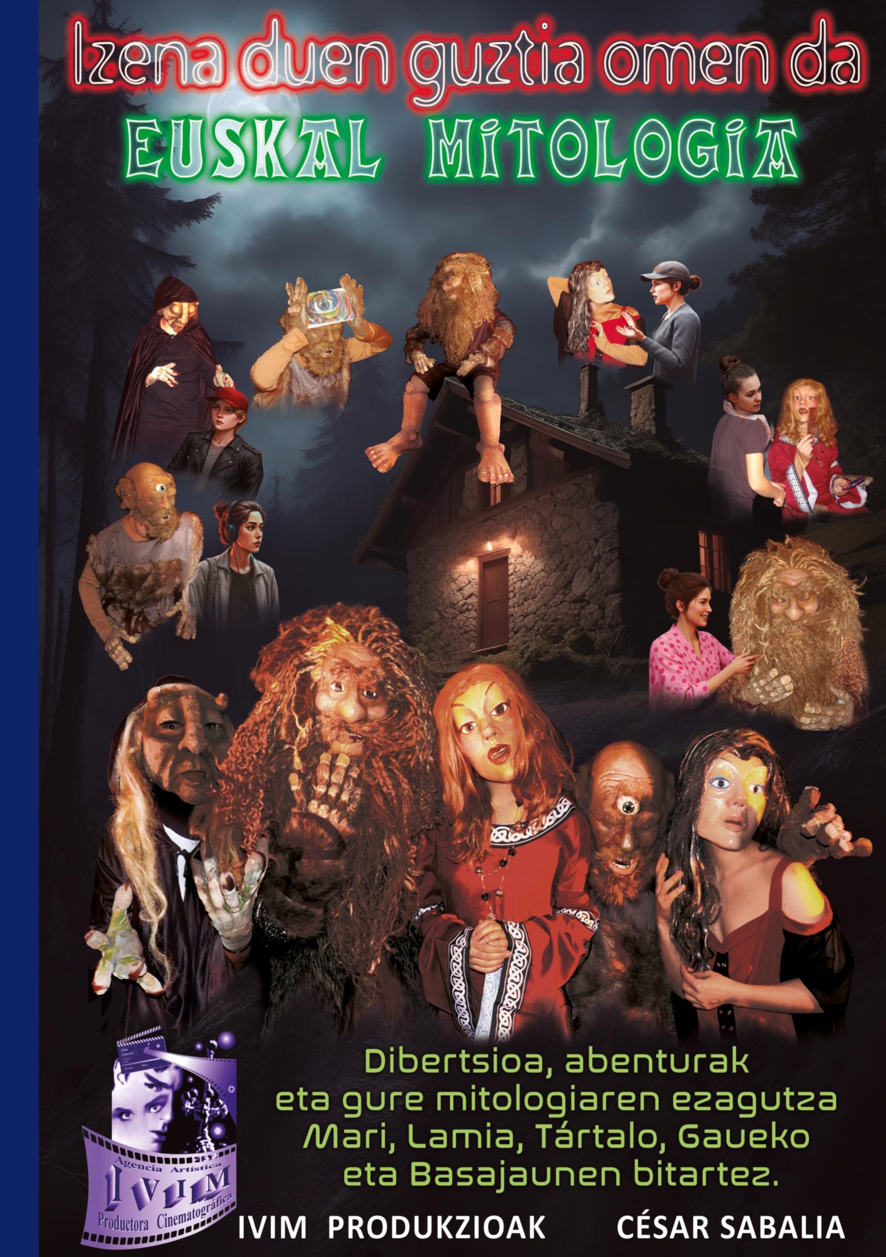 Vorderes Coverbild Izena duen guztia omen da. Euskal Mitologia