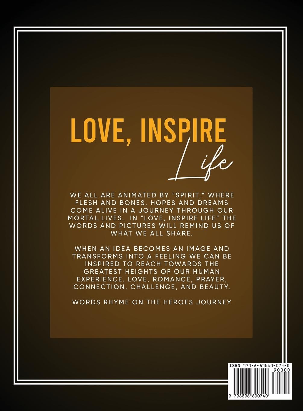 Rückseitencover Love Inspire Life