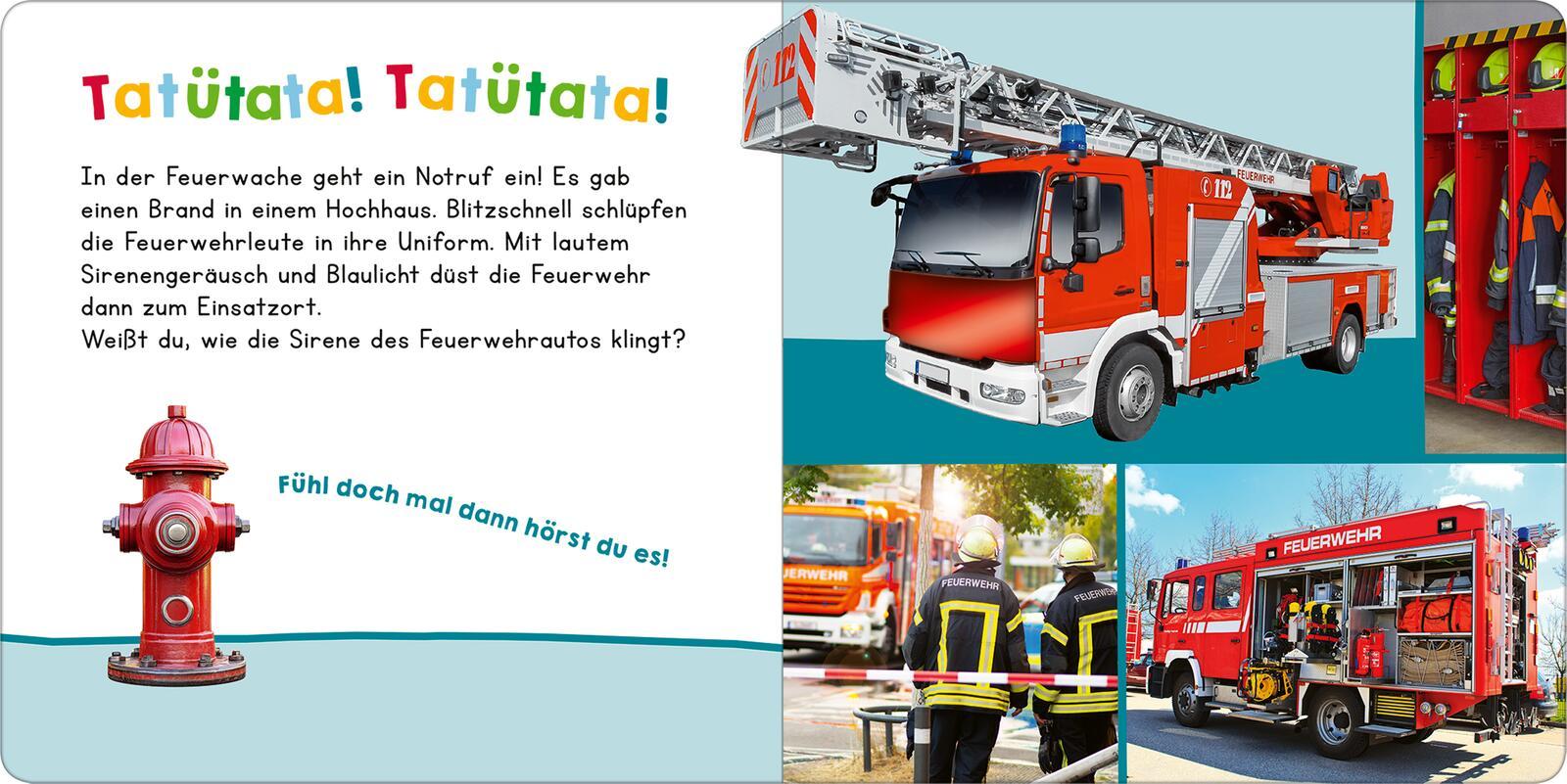 Beispielinhalt (Bild) Hör mal rein, wer kann das sein? - Meine ersten Fahrzeuge