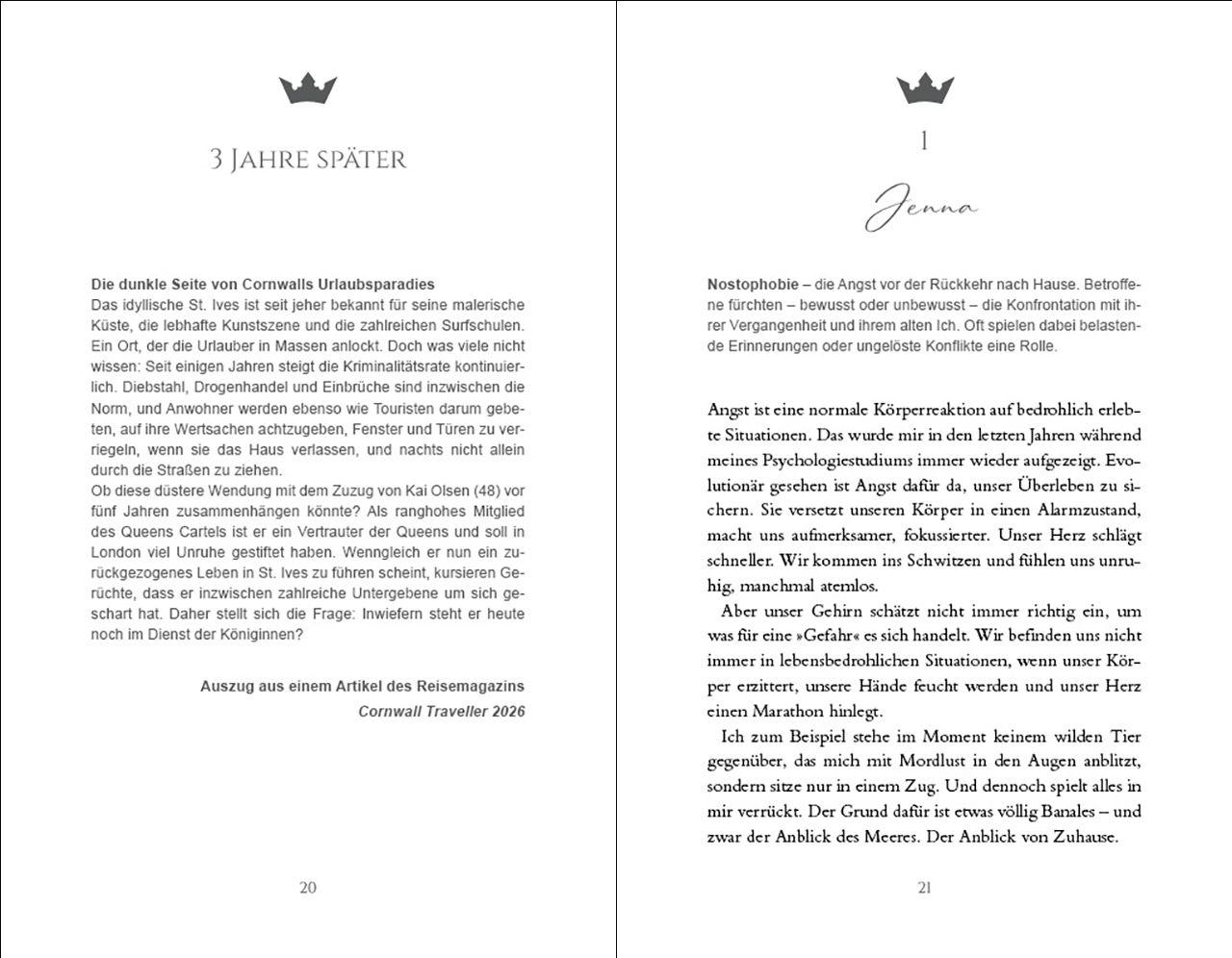 Beispielinhalt (Bild) Queens Cartel (Band 2) - With All Your Fears