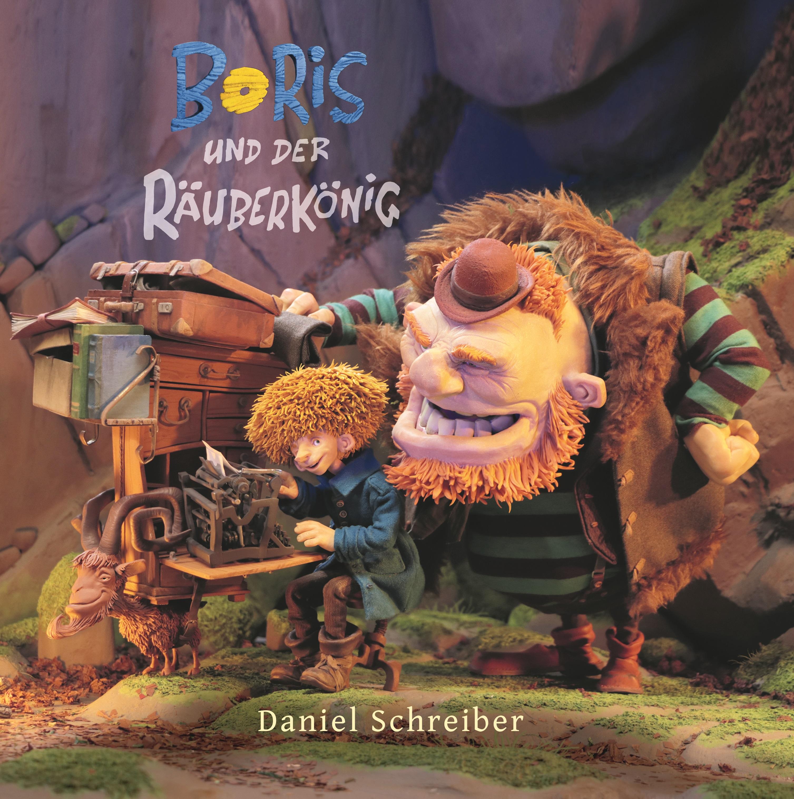Vorderes Coverbild Boris und der Räuberkönig