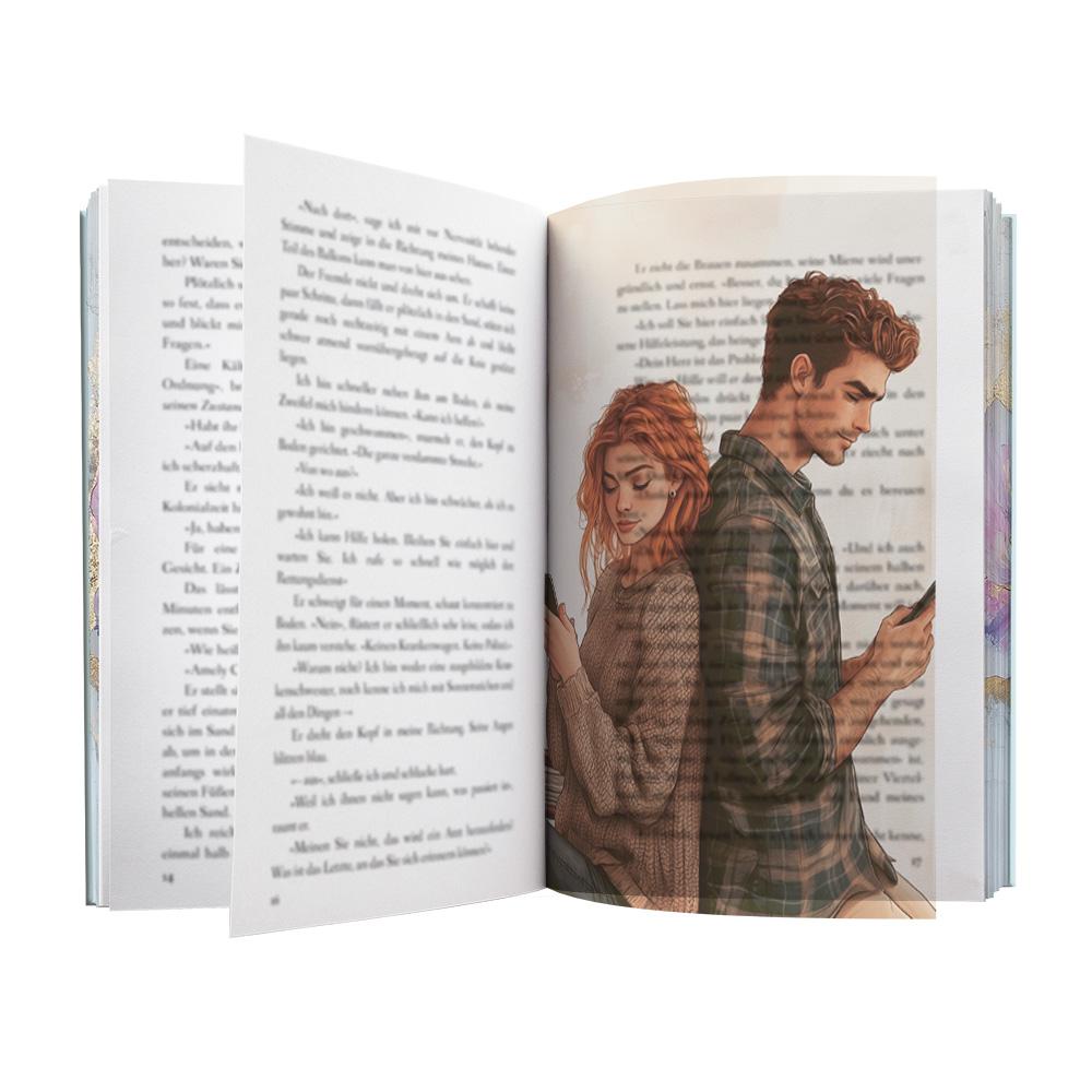 Beispielinhalt (Bild) One Little Dare | Aufwendig gestaltete Ausgabe mit Farbschnitt - das integrierte Page Overlay ist limitiert nur in der ersten Auflage enthalten