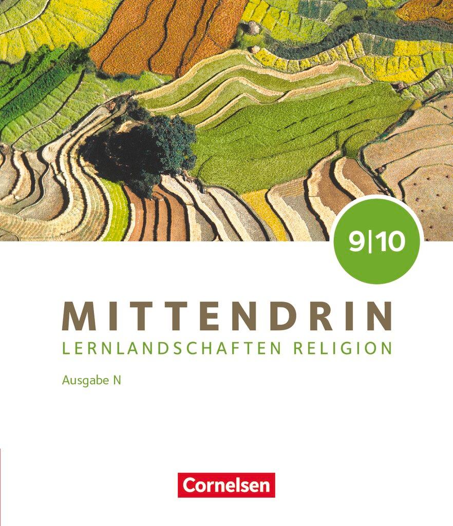 Vorderes Coverbild Mittendrin Band 3: 9./10. Schuljahr - Lernlandschaften Religion Gymnasium/Sekundarstufe I - Ausgabe N - Schulbuch