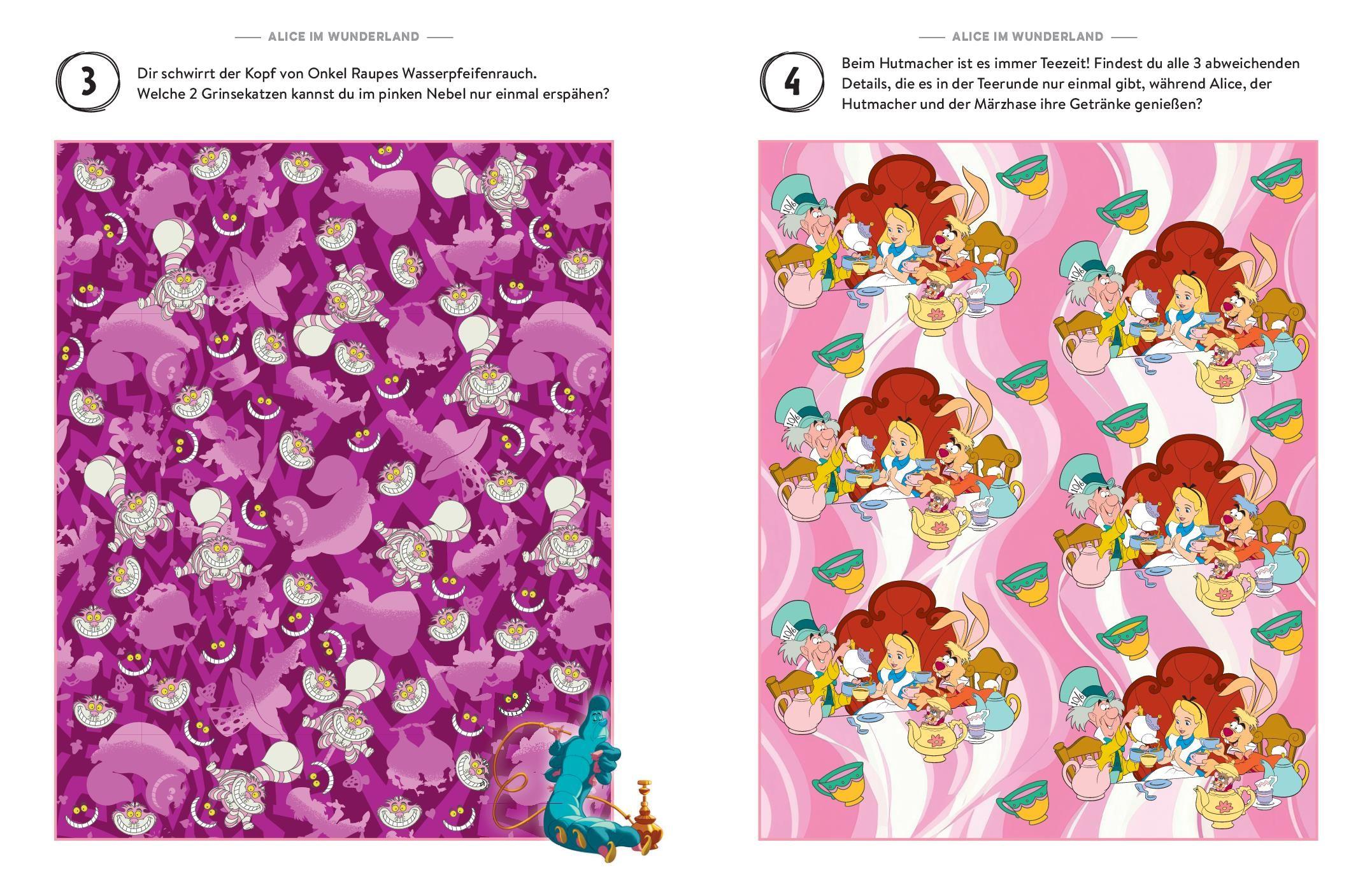 Beispielinhalt (Bild) Disney Suchrätsel