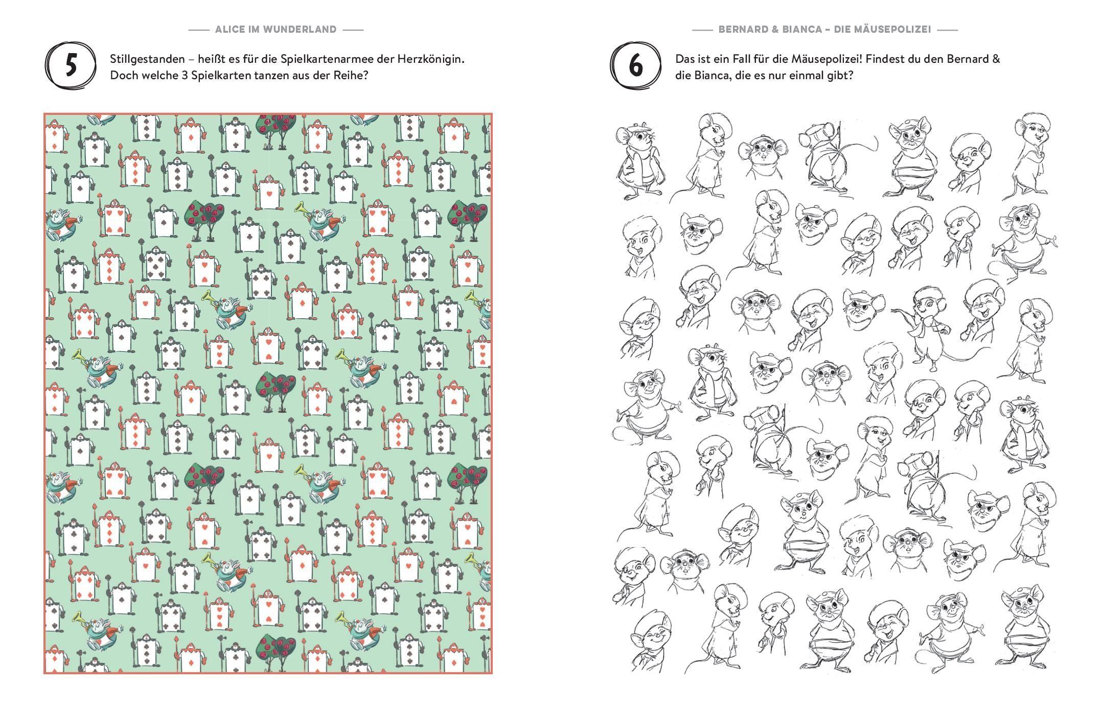 Beispielinhalt (Bild) Disney Suchrätsel