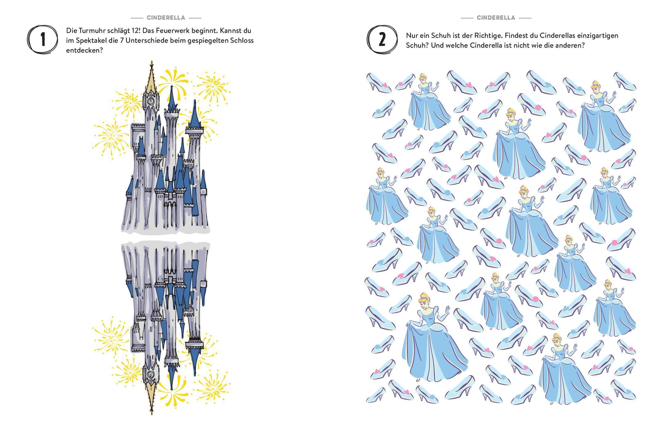 Beispielinhalt (Bild) Disney Suchrätsel