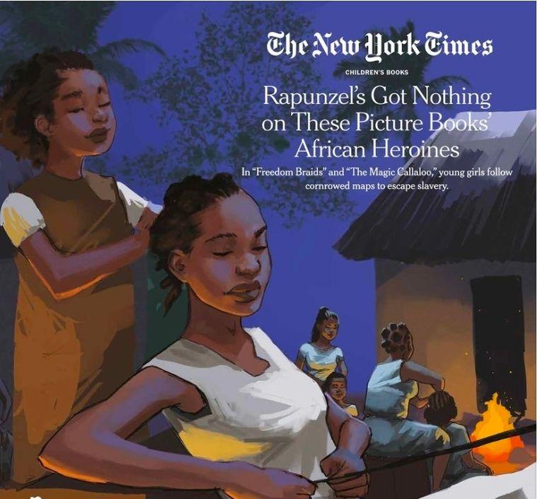 Beispielinhalt (Bild) Freedom Braids (Deutschsprachige Ausgabe)