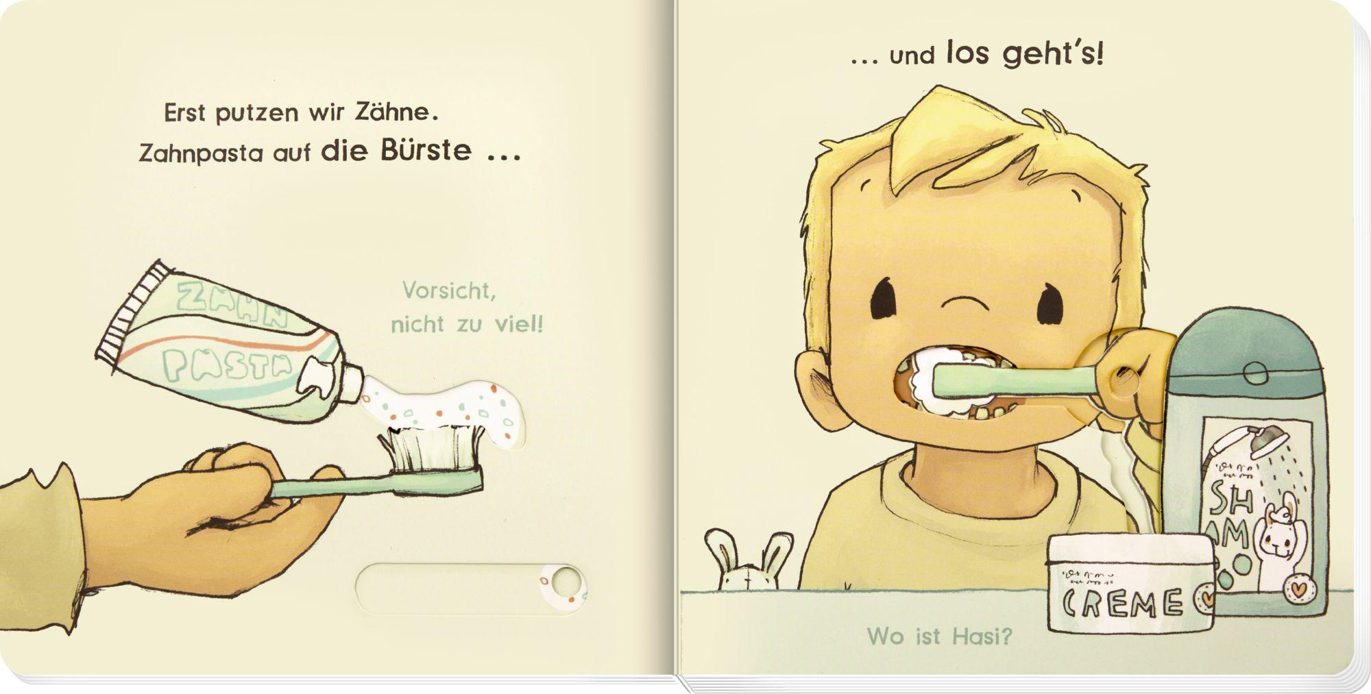 Beispielinhalt (Bild) Gute Nacht Buch