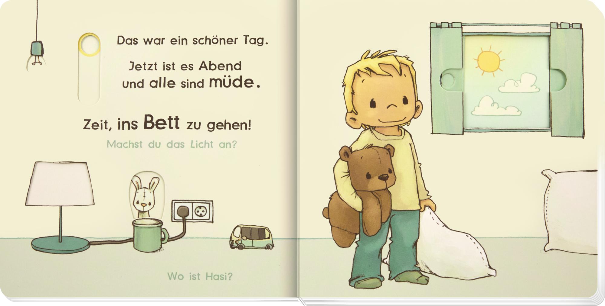 Beispielinhalt (Bild) Gute Nacht Buch