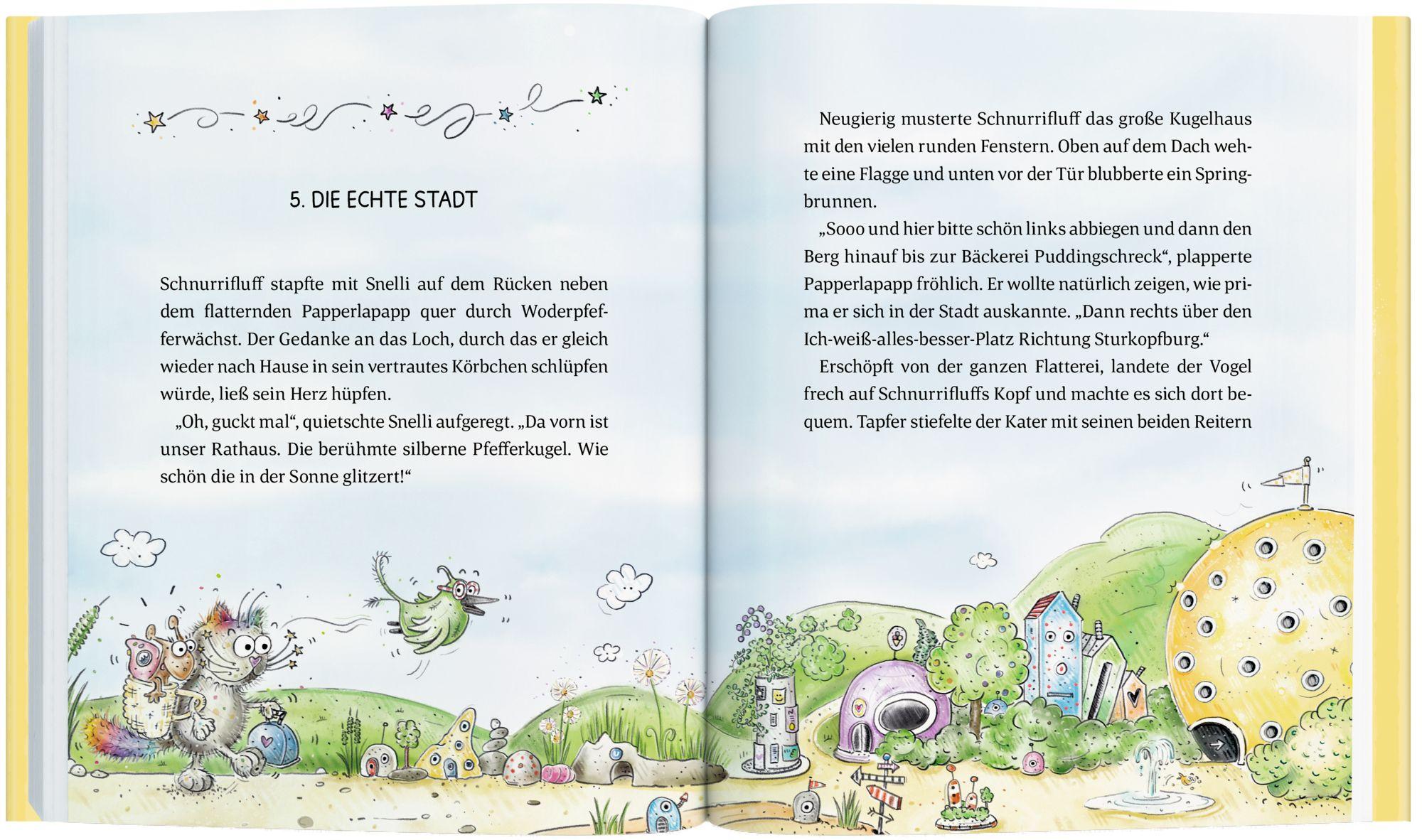 Beispielinhalt (Bild) Der magische Kater Schnurrifluff (Bd. 1)