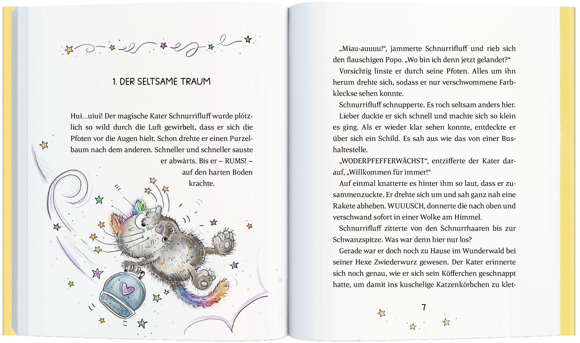 Beispielinhalt (Bild) Der magische Kater Schnurrifluff (Bd. 1)
