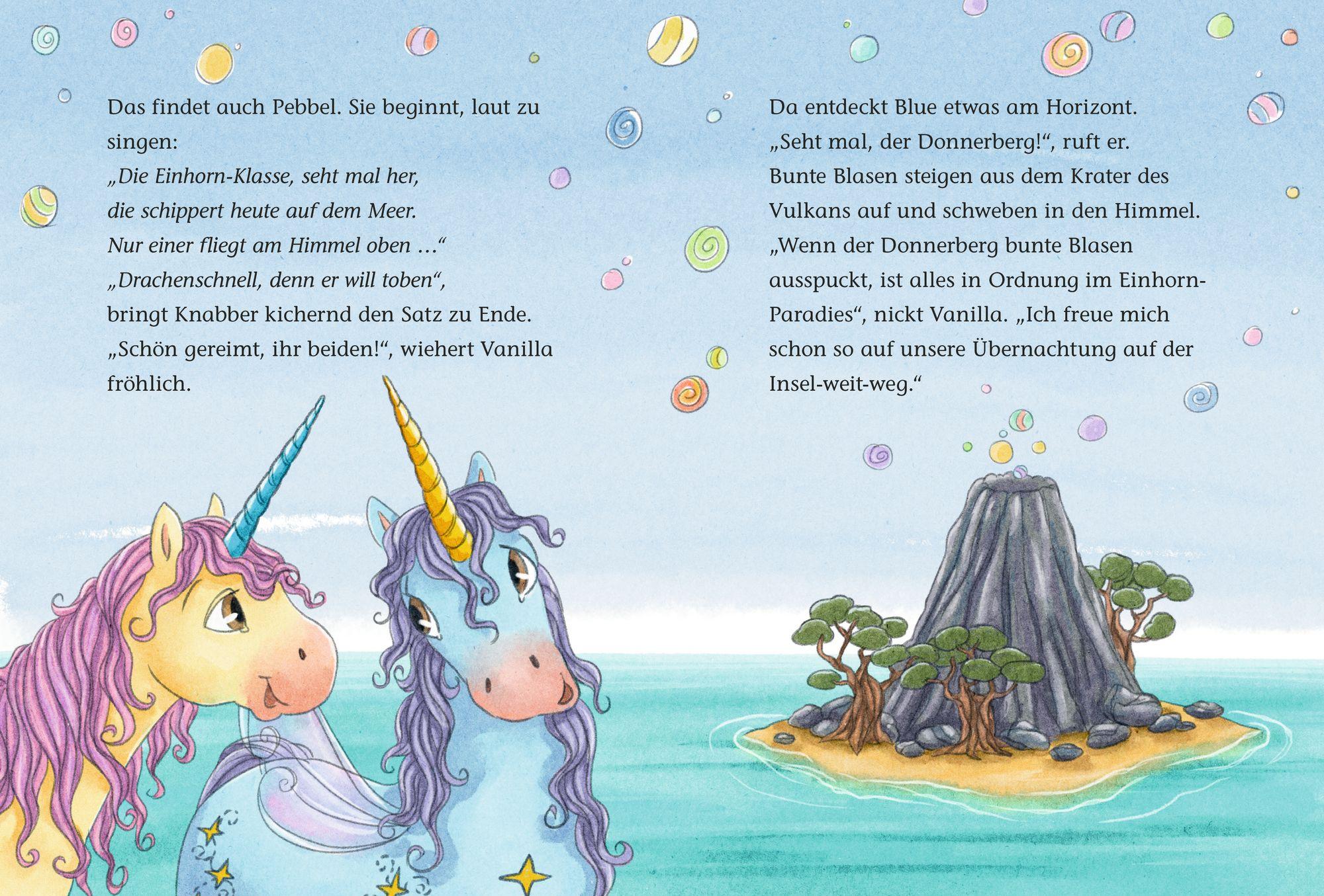 Beispielinhalt (Bild) Einhorn-Paradies (Leseanfänger, Bd. 4)