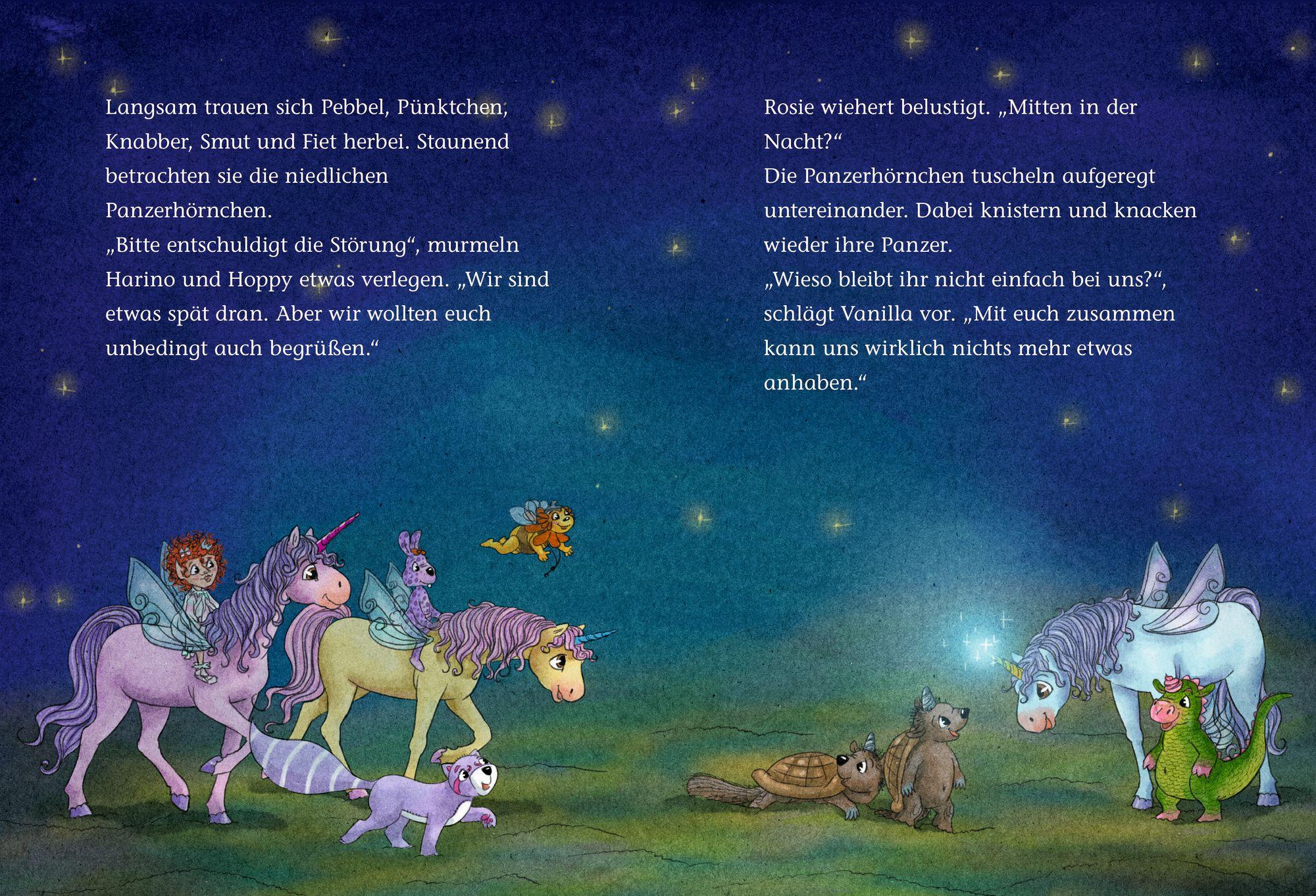 Beispielinhalt (Bild) Einhorn-Paradies (Leseanfänger, Bd. 4)