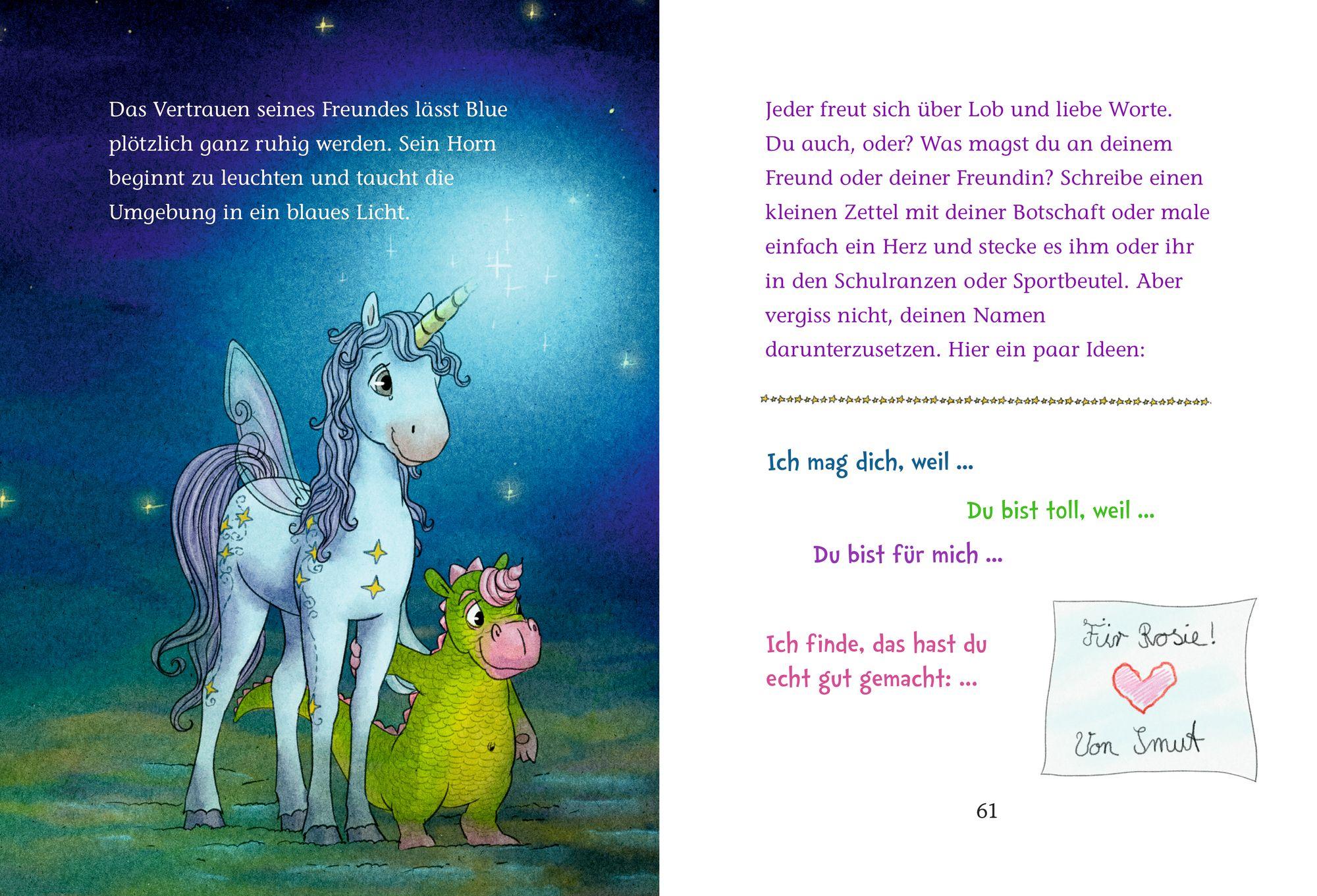 Beispielinhalt (Bild) Einhorn-Paradies (Leseanfänger, Bd. 4)
