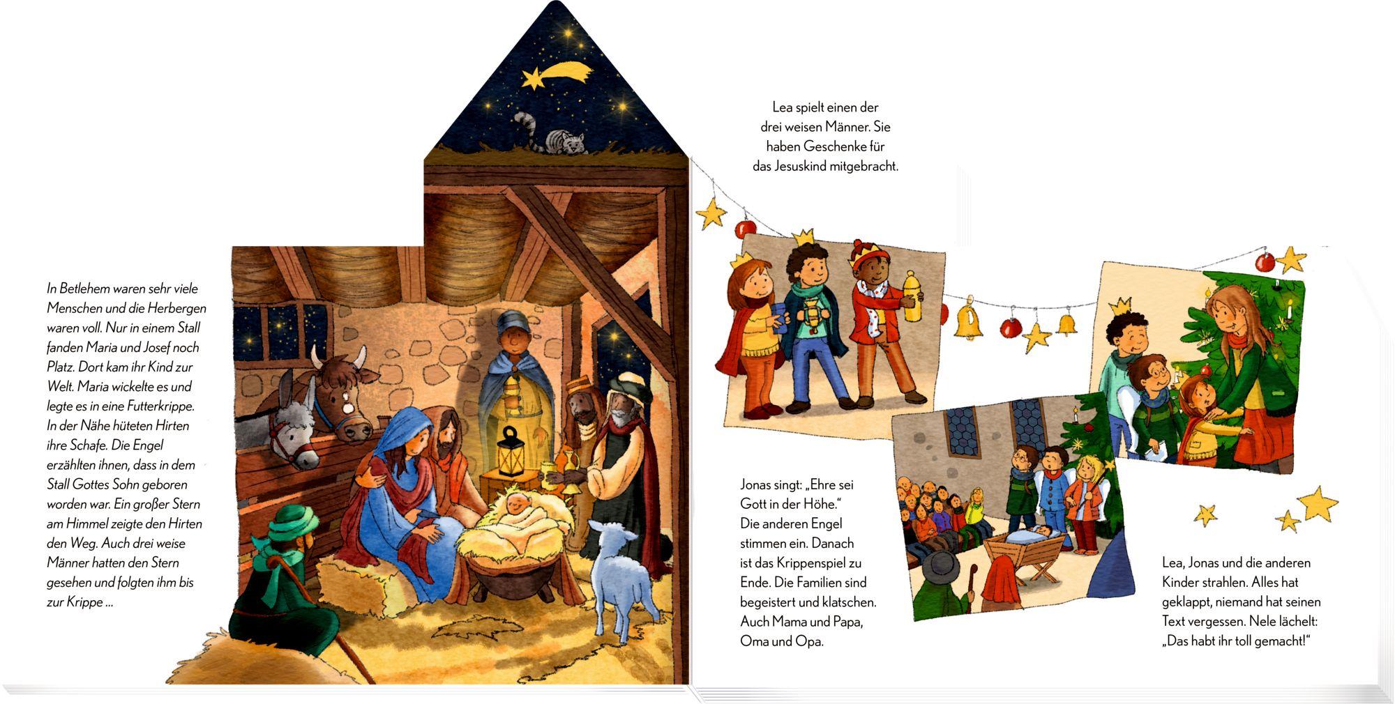 Beispielinhalt (Bild) Mein kleines Buch von Weihnachten