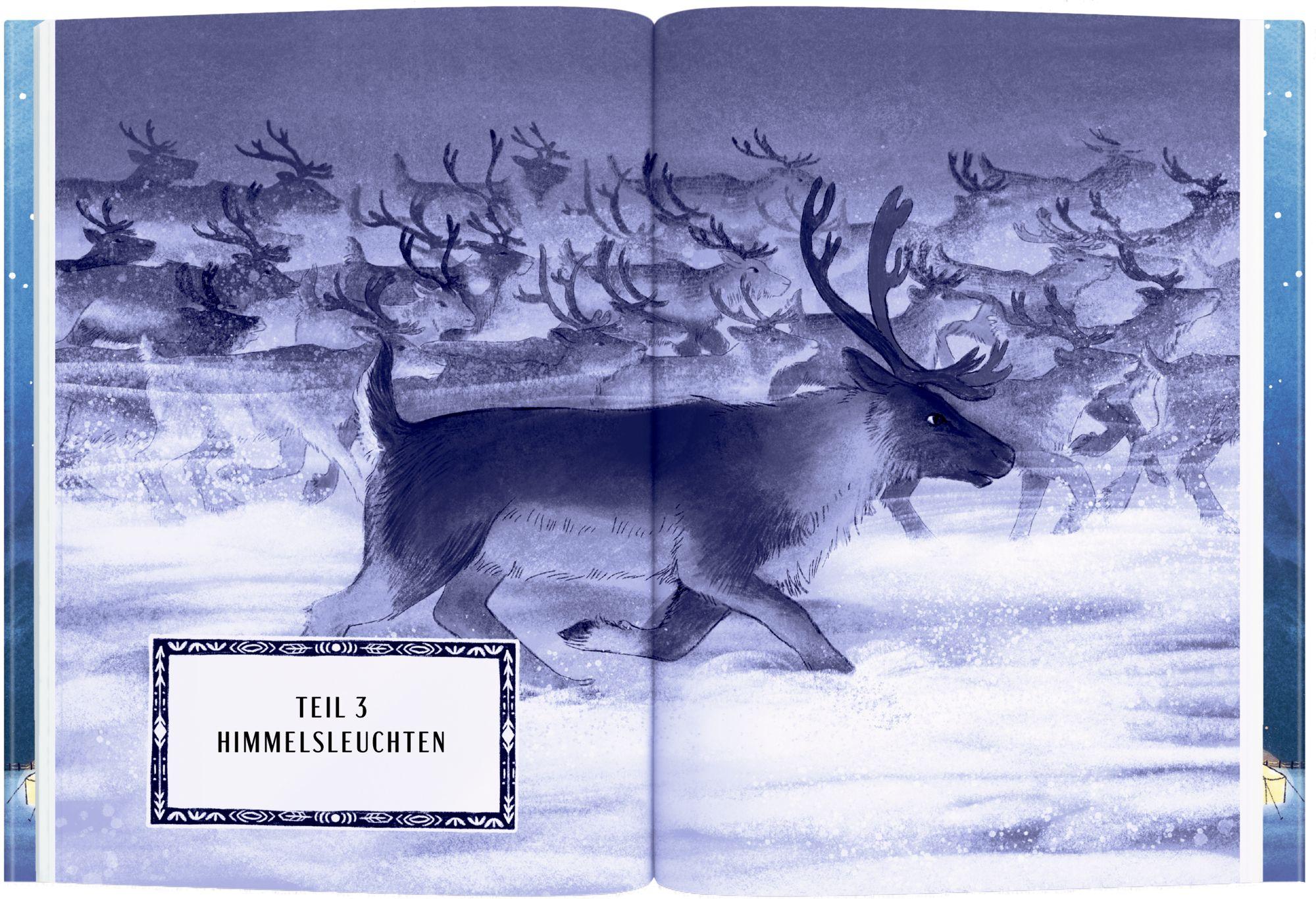 Beispielinhalt (Bild) Fjolla, Hüterin der Schneelande