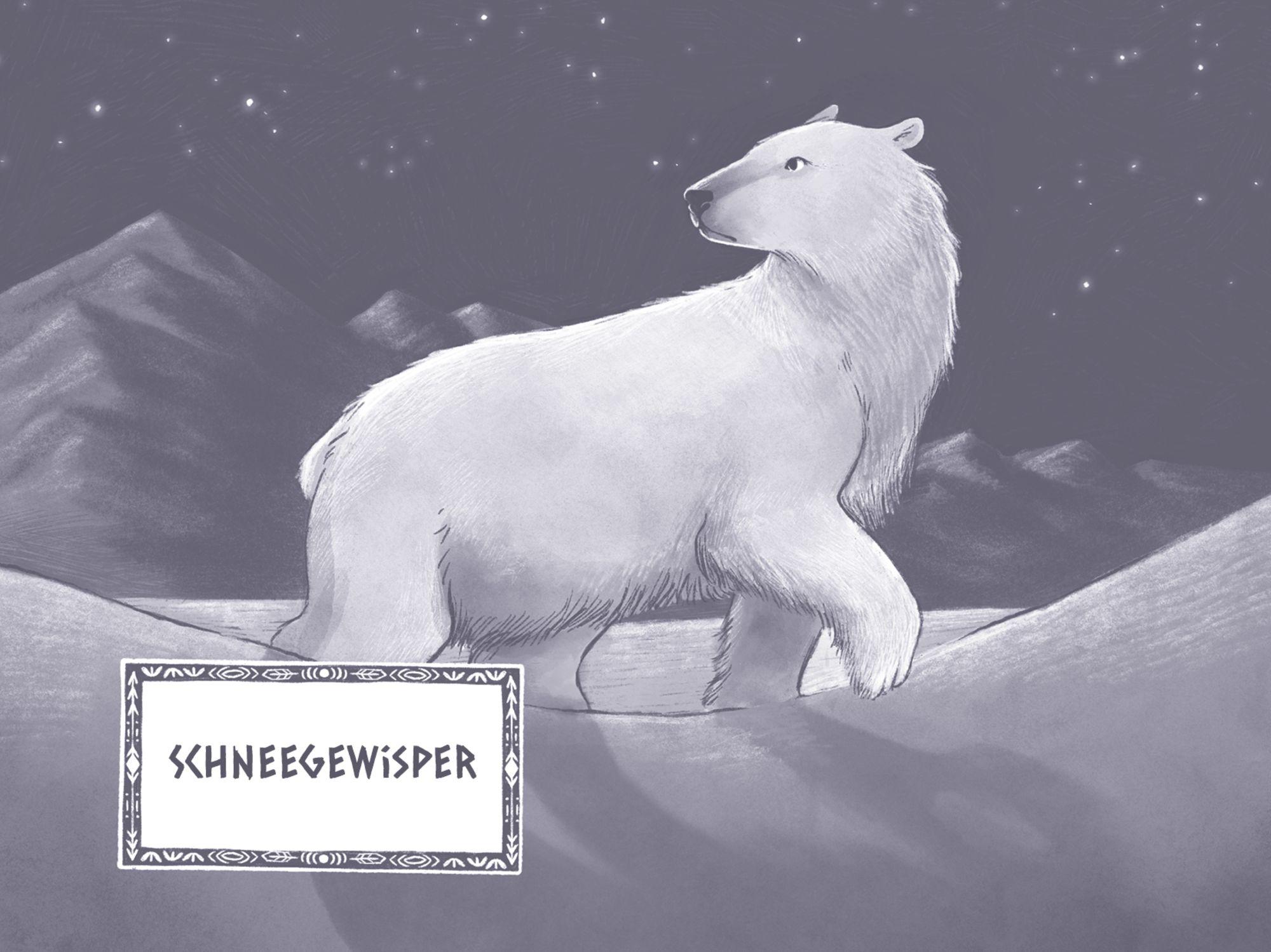 Beispielinhalt (Bild) Fjolla, Hüterin der Schneelande