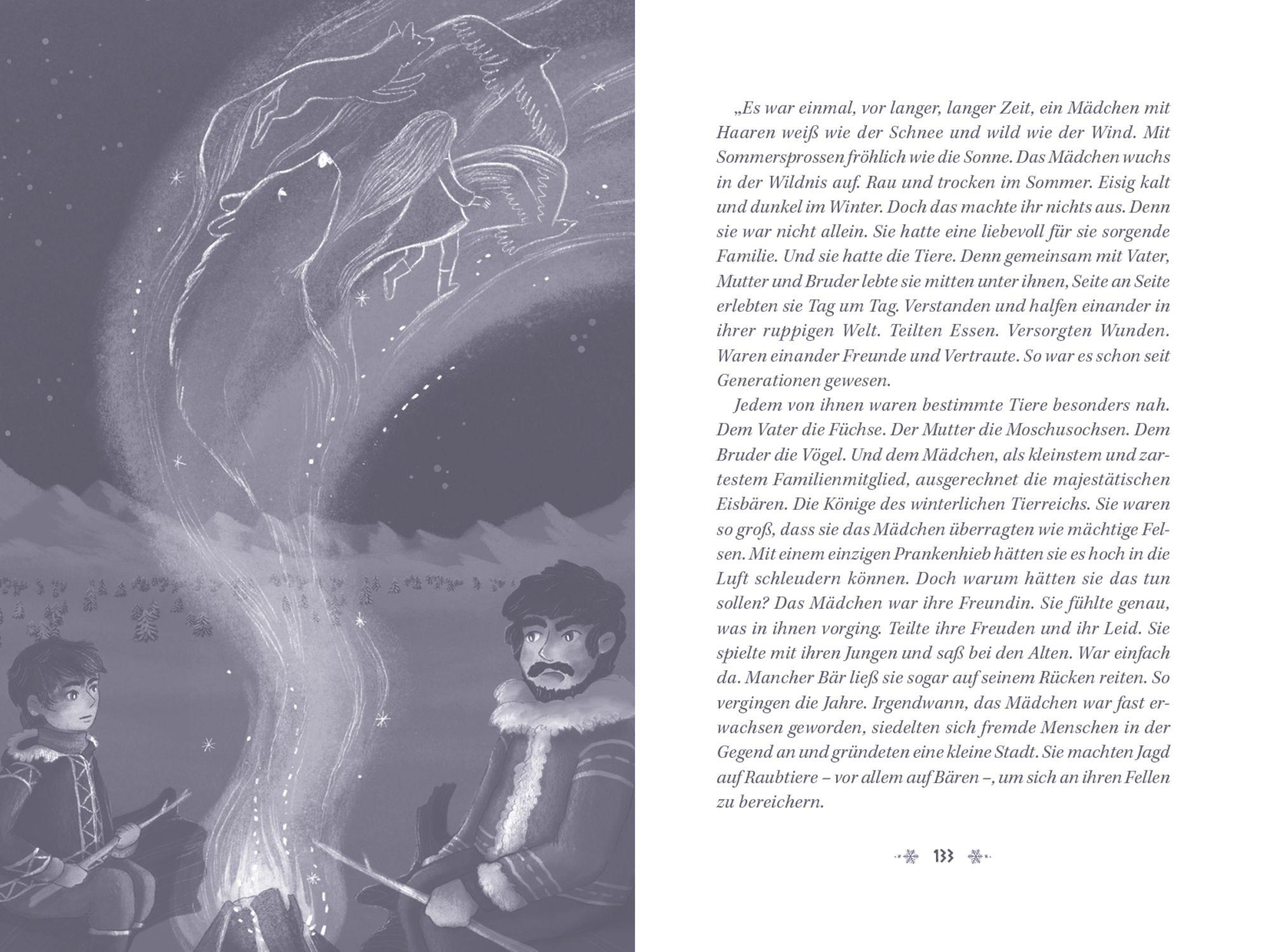 Beispielinhalt (Bild) Fjolla, Hüterin der Schneelande