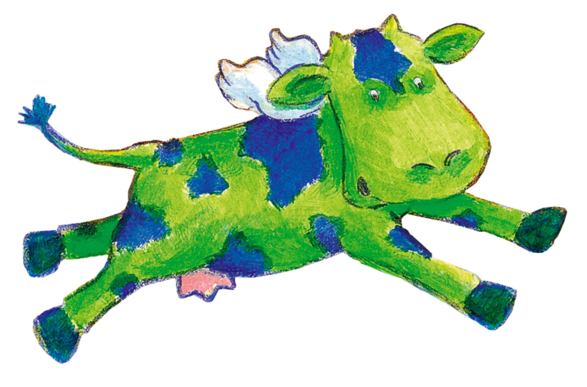 Beispielinhalt (Bild) Die kleine Motzkuh (Pappbilderbuch)