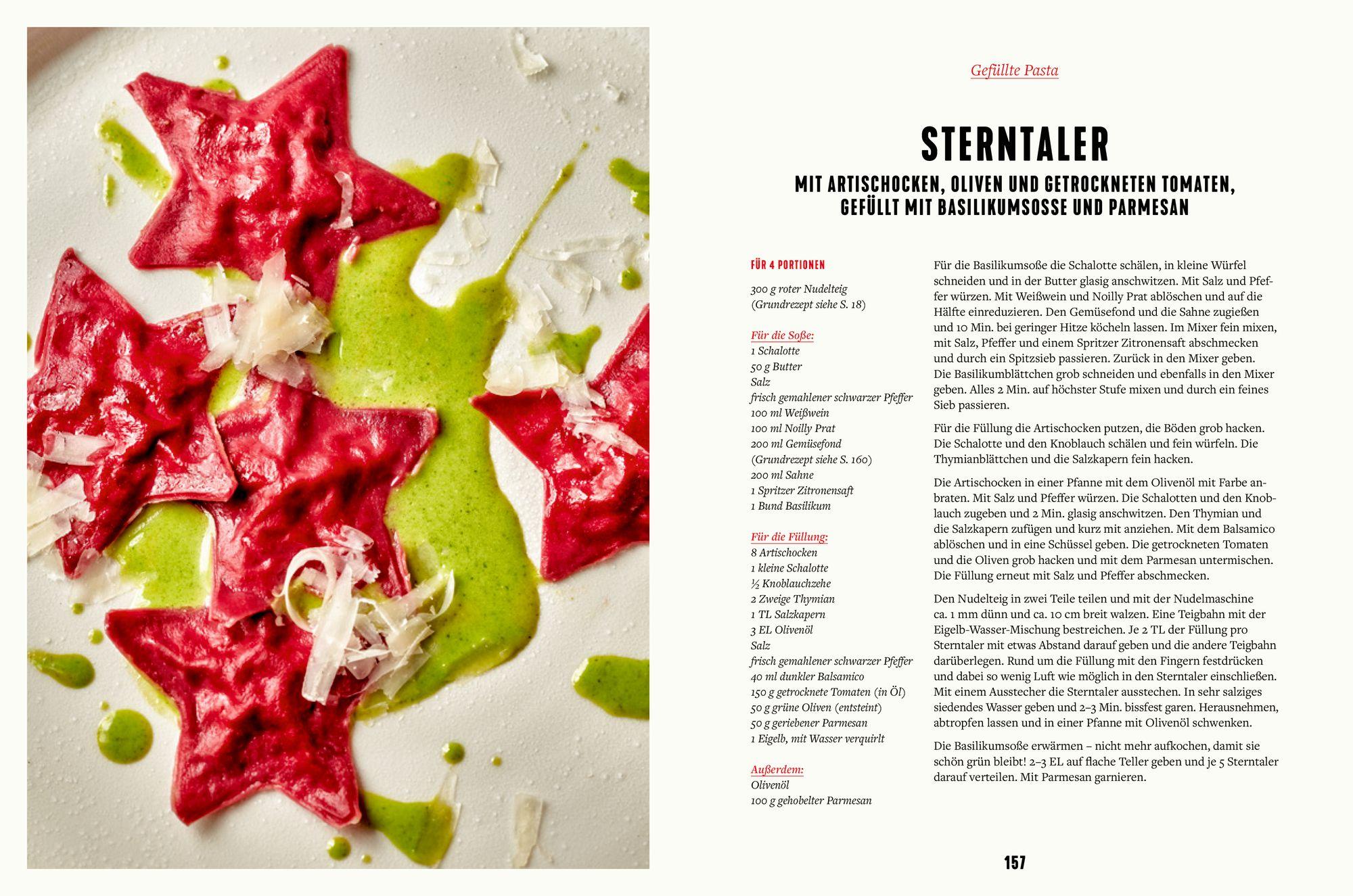 Beispielinhalt (Bild) Pasta e basta!