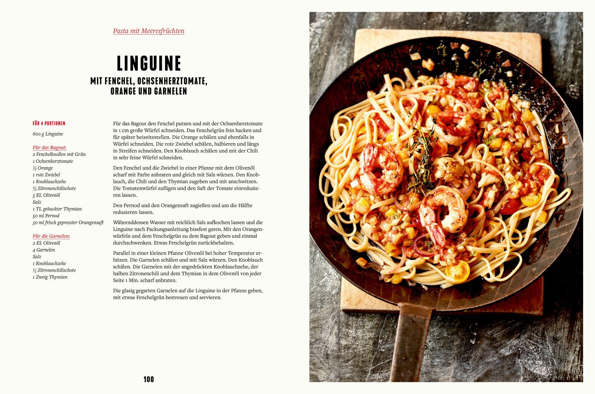 Beispielinhalt (Bild) Pasta e basta!