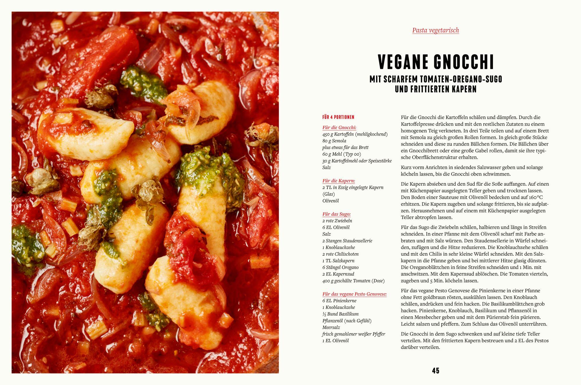 Beispielinhalt (Bild) Pasta e basta!