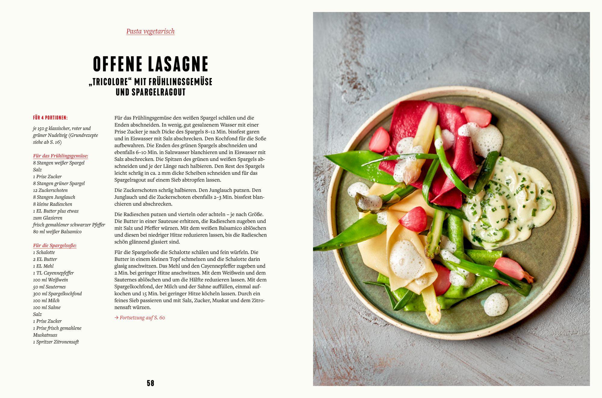 Beispielinhalt (Bild) Pasta e basta!