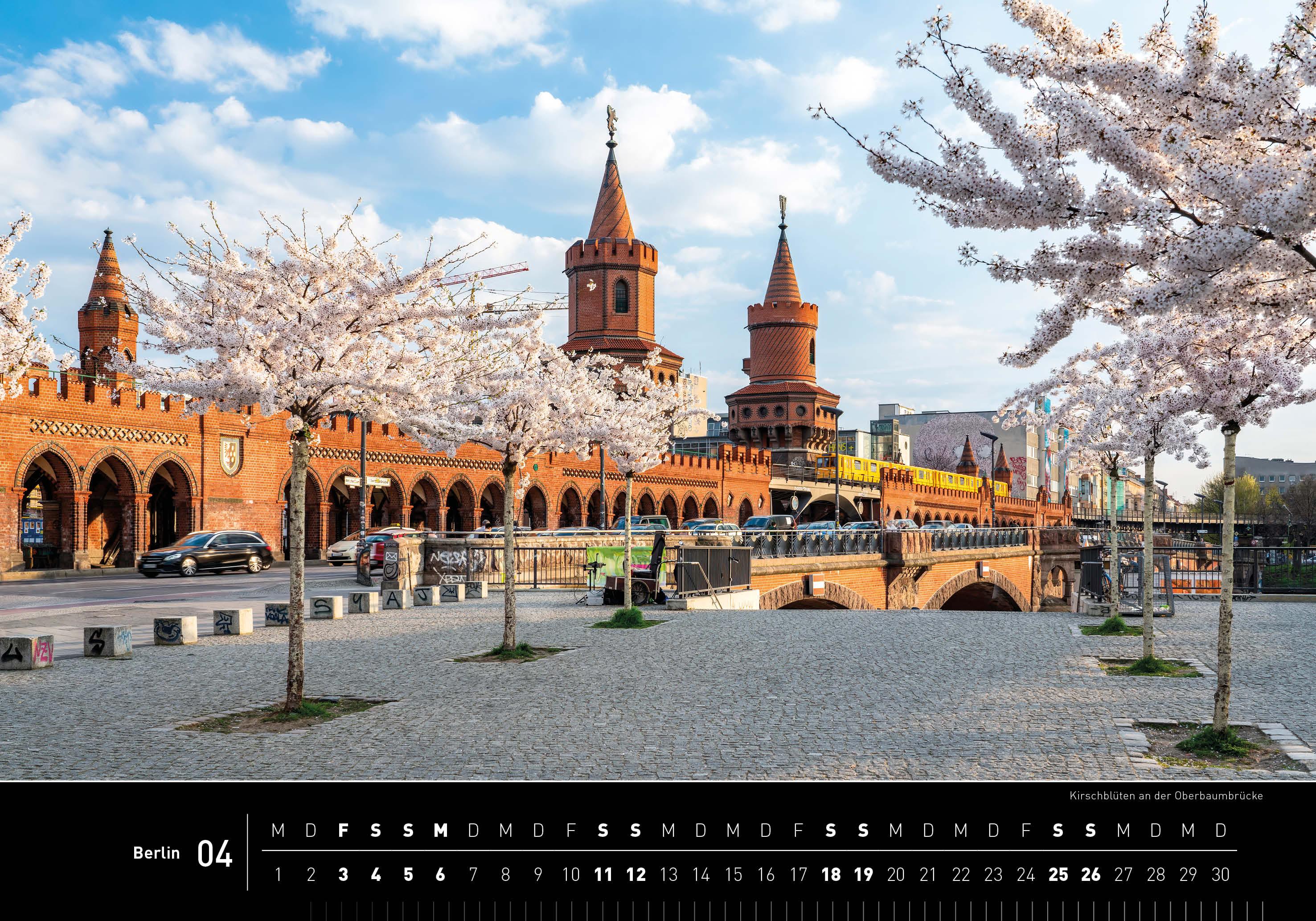 Beispielinhalt (Bild) Berlin Premiumkalender 2026