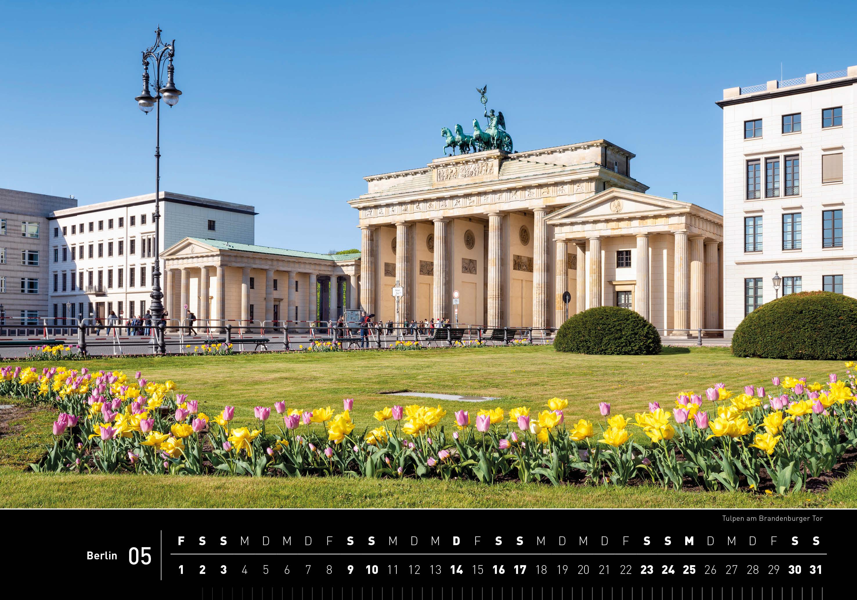 Beispielinhalt (Bild) Berlin Premiumkalender 2026