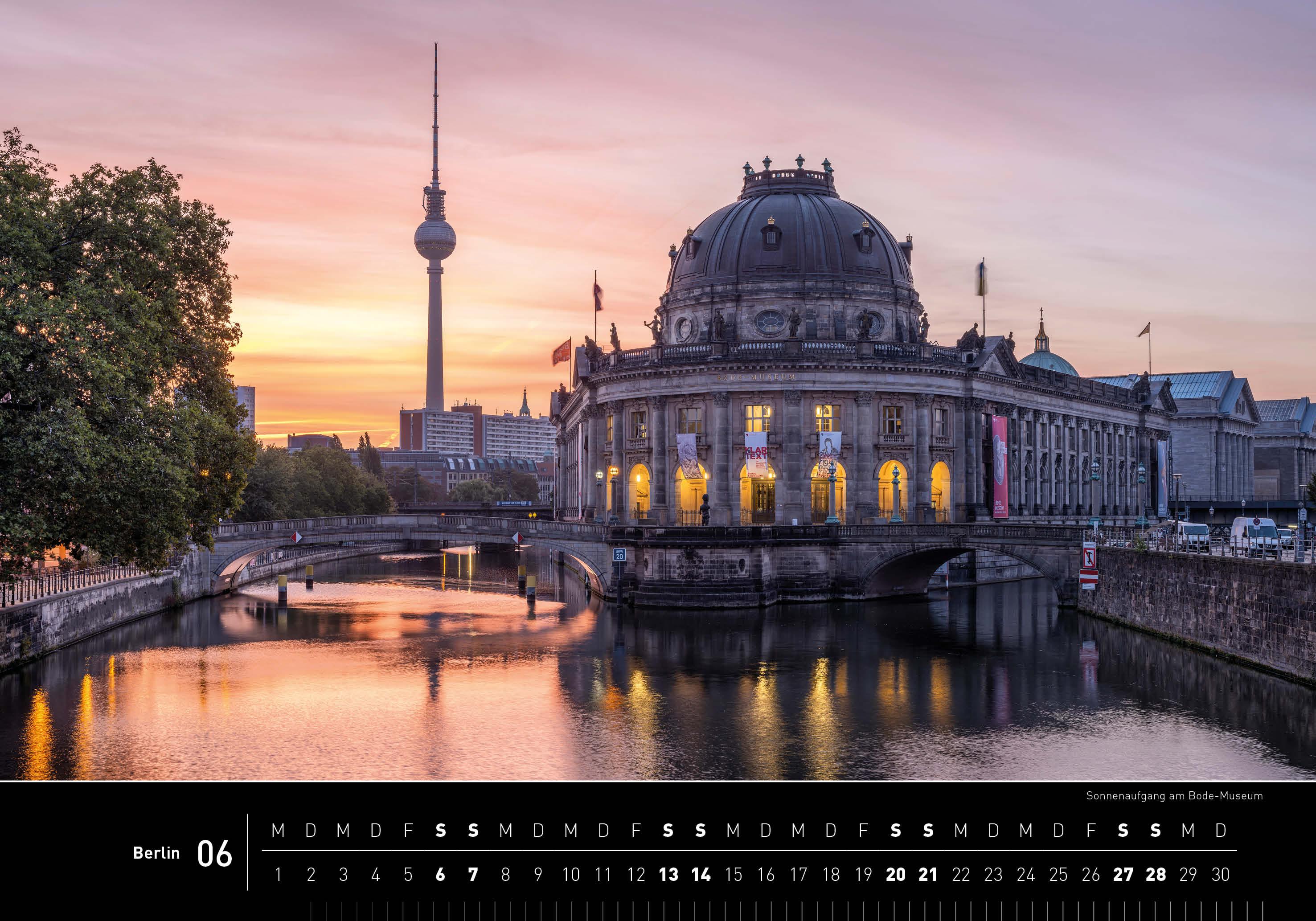Beispielinhalt (Bild) Berlin Premiumkalender 2026