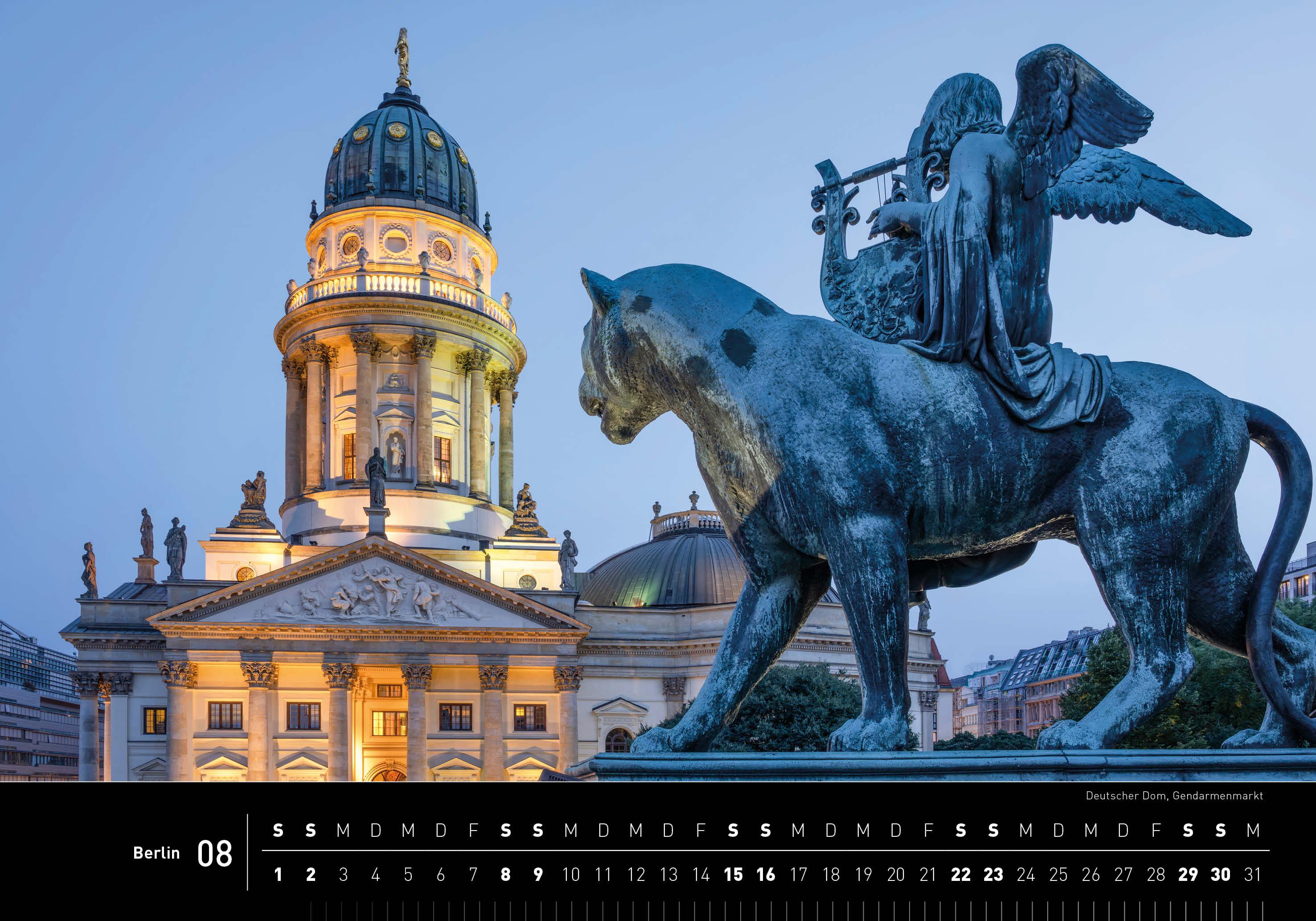 Beispielinhalt (Bild) Berlin Premiumkalender 2026