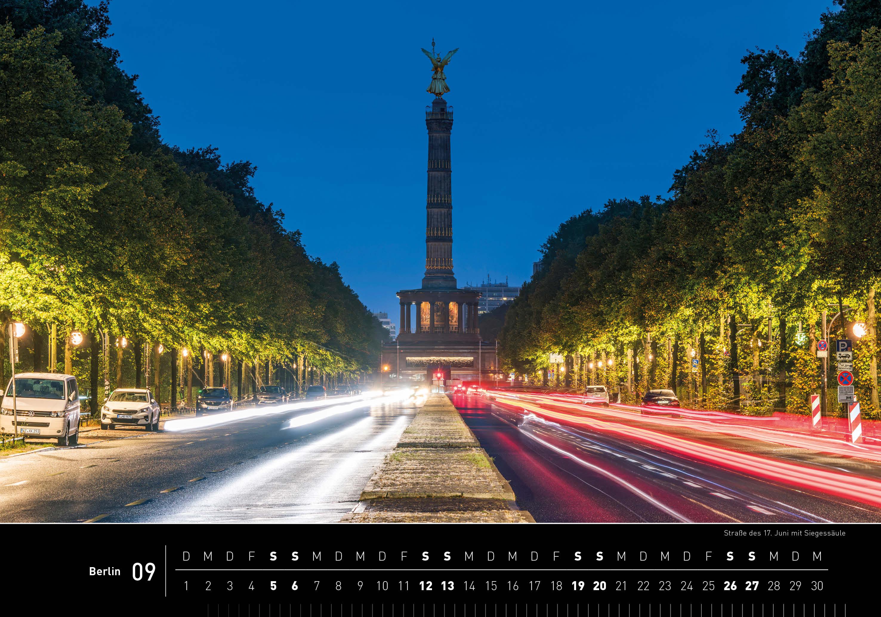 Beispielinhalt (Bild) Berlin Premiumkalender 2026