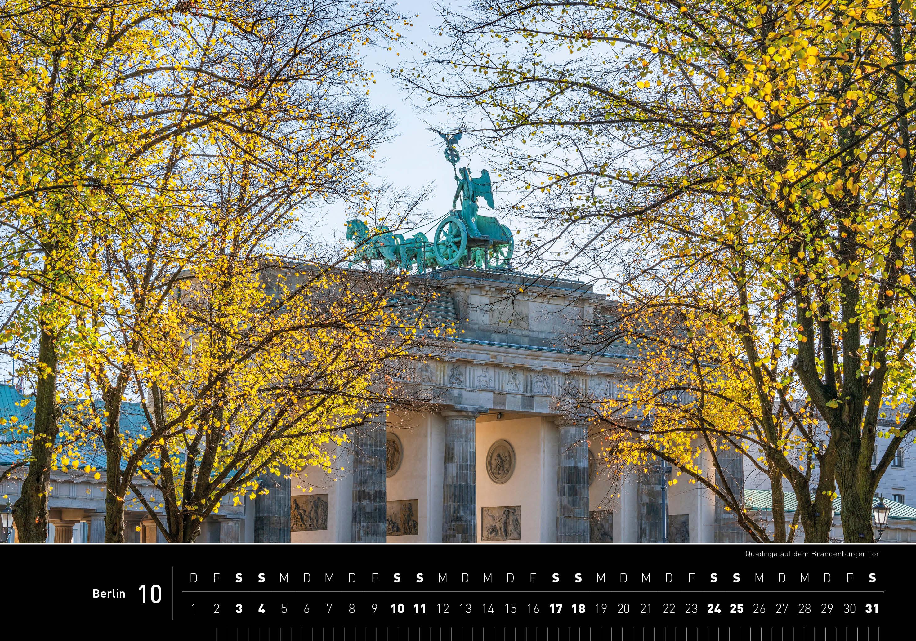 Beispielinhalt (Bild) Berlin Premiumkalender 2026