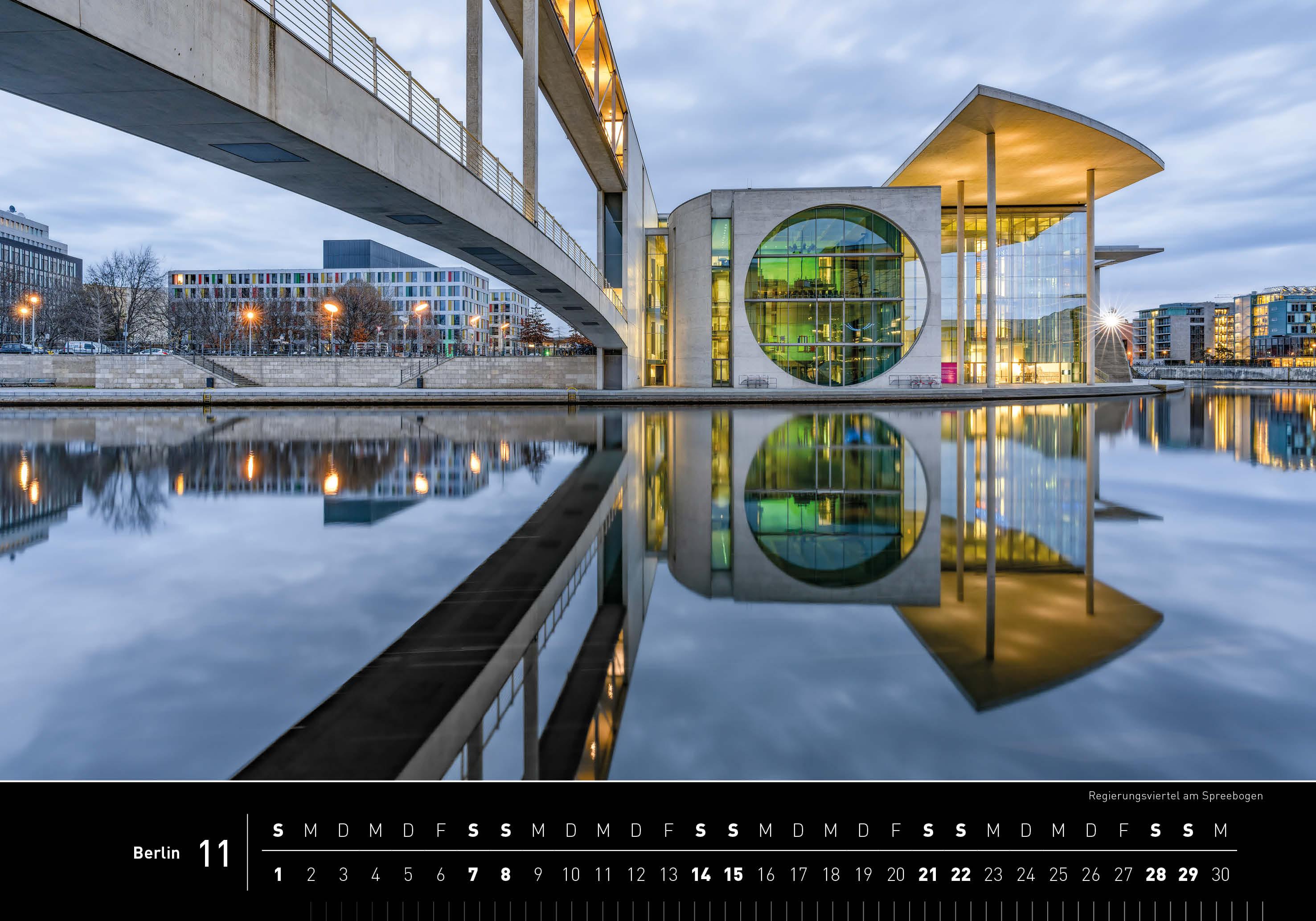 Beispielinhalt (Bild) Berlin Premiumkalender 2026