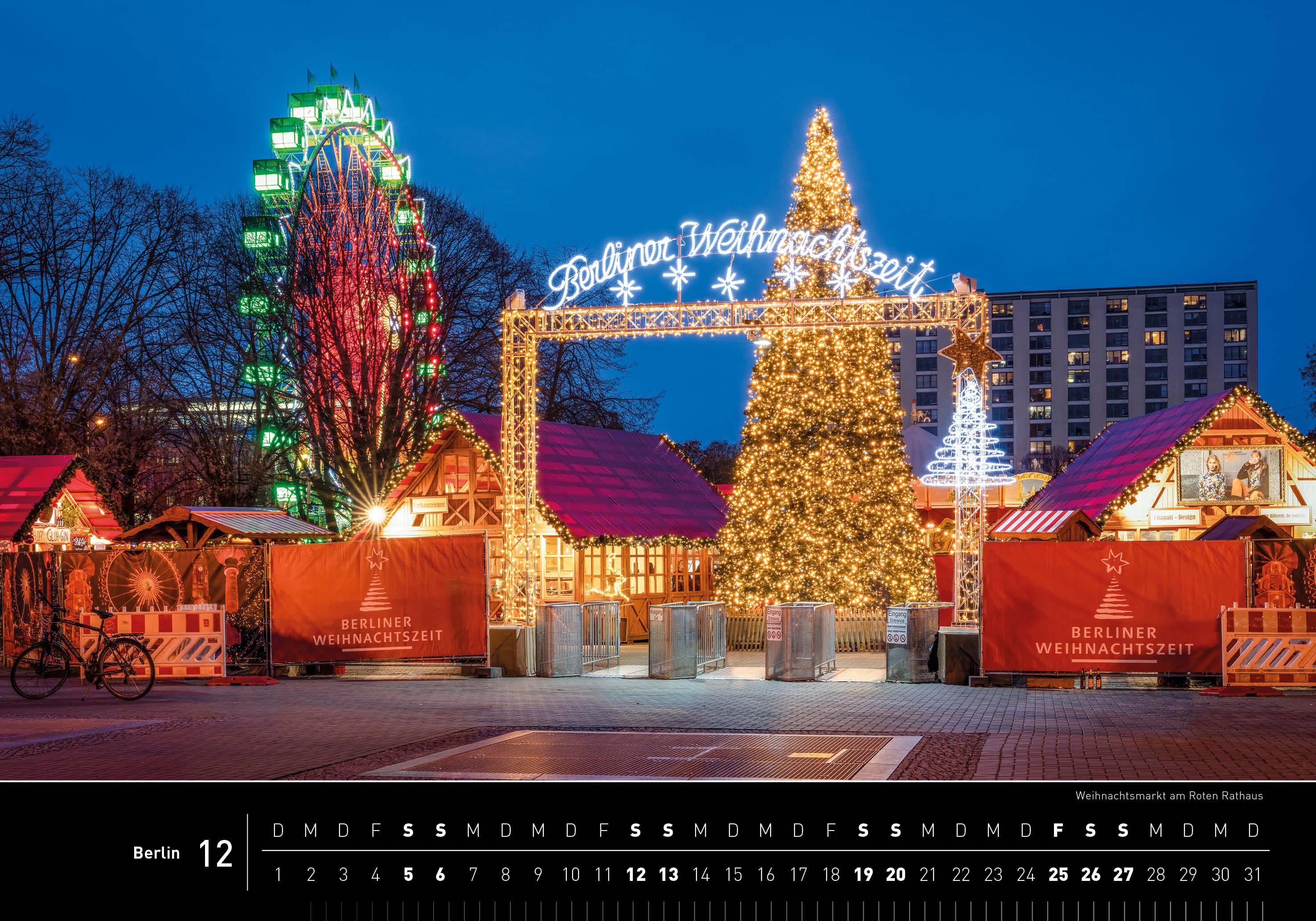 Beispielinhalt (Bild) Berlin Premiumkalender 2026