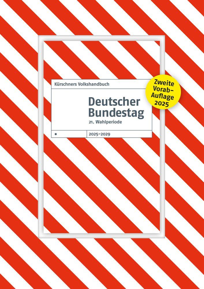 Vorderes Coverbild 2. Sonderausgabe Kürschners Volkshandbuch Deutscher Bundestag