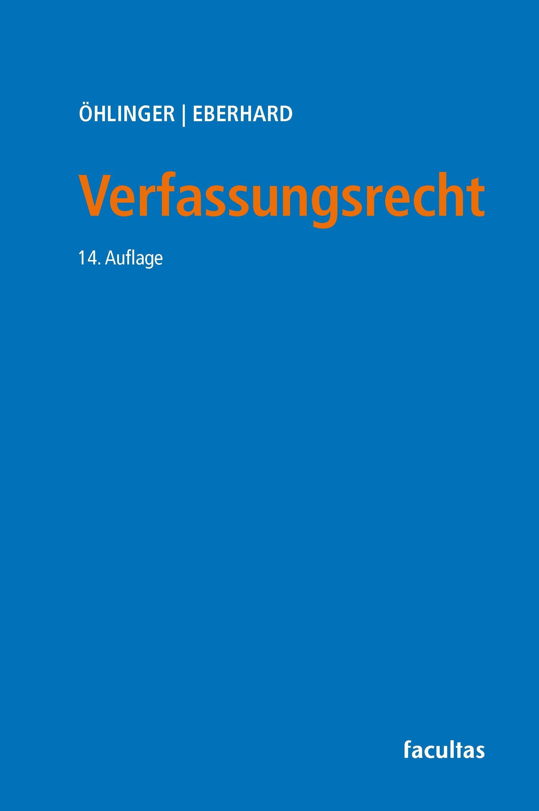 Vorderes Coverbild Verfassungsrecht