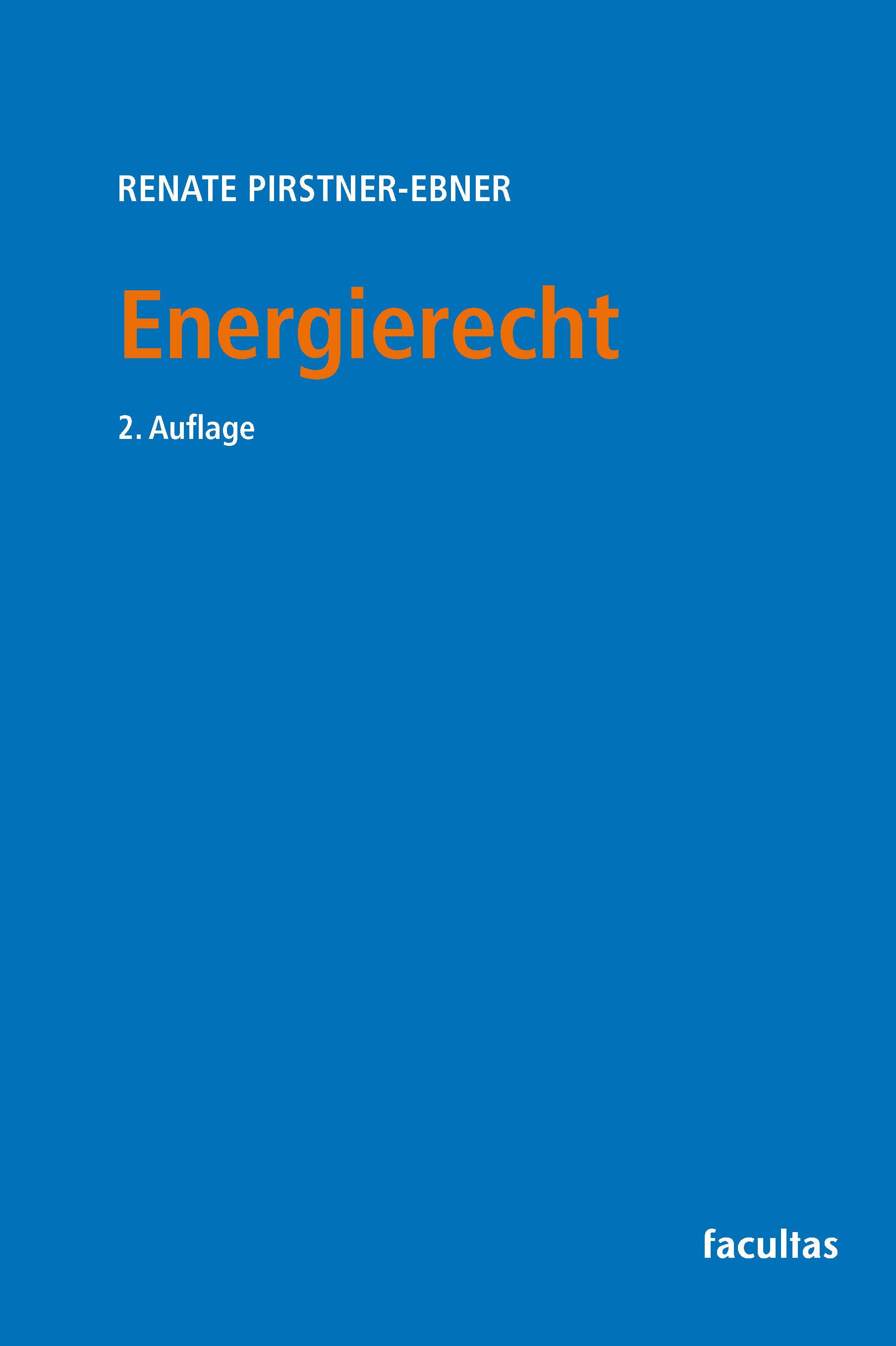 Vorderes Coverbild Energierecht