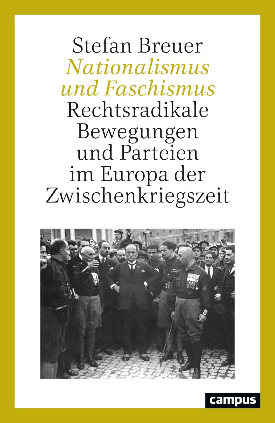 Vorderes Coverbild Nationalismus und Faschismus
