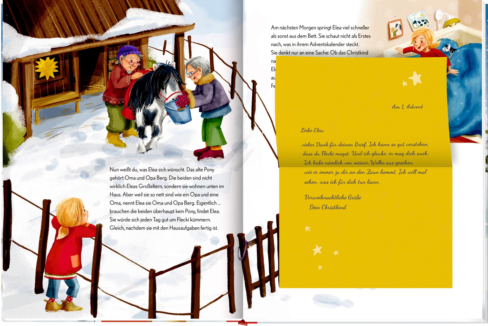 Beispielinhalt (Bild) Briefe ans Christkind
