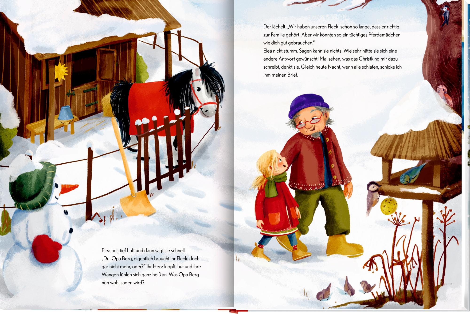 Beispielinhalt (Bild) Briefe ans Christkind