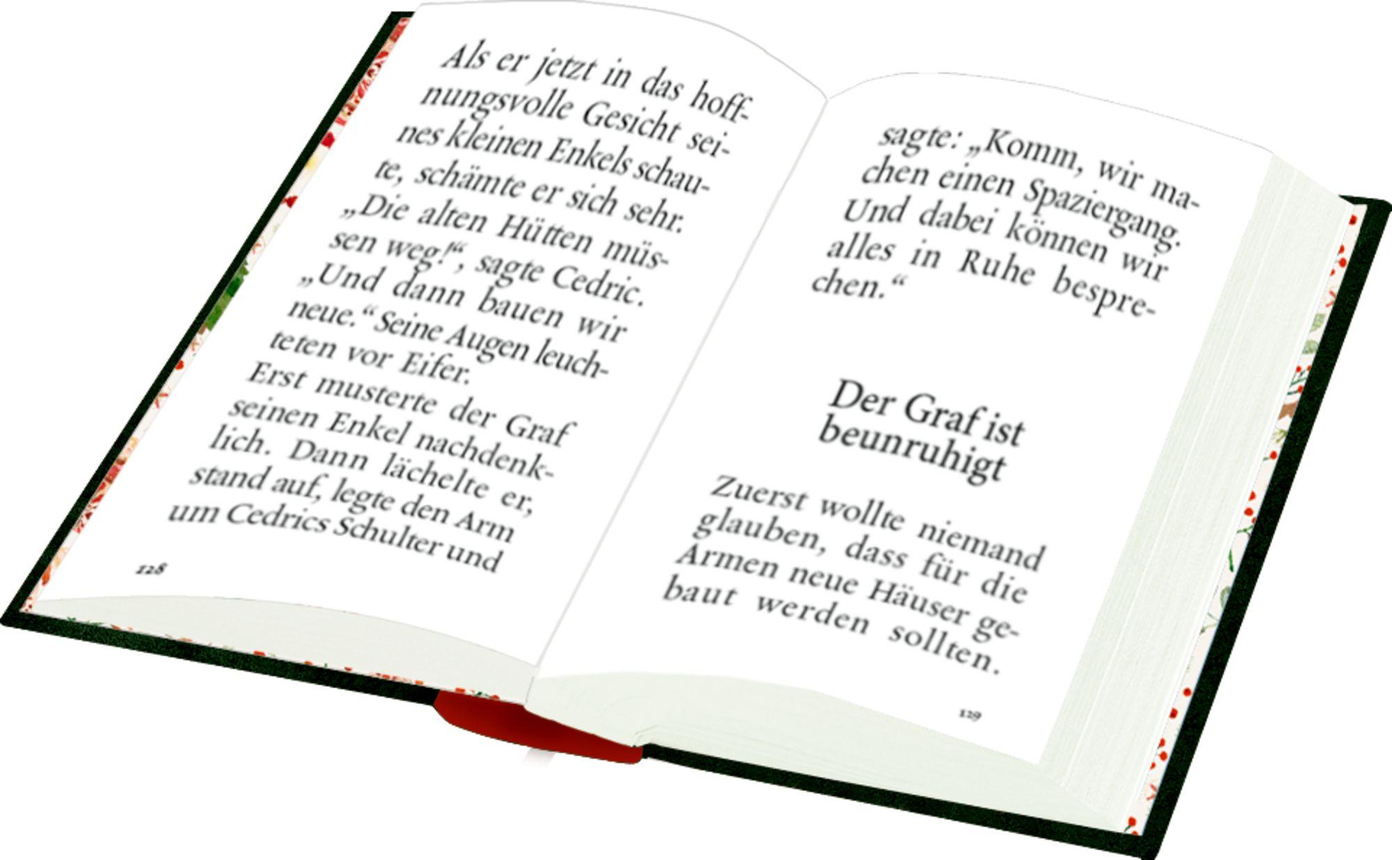 Beispielinhalt (Bild) Anhänger-Bücher - Frohe Weihnachten