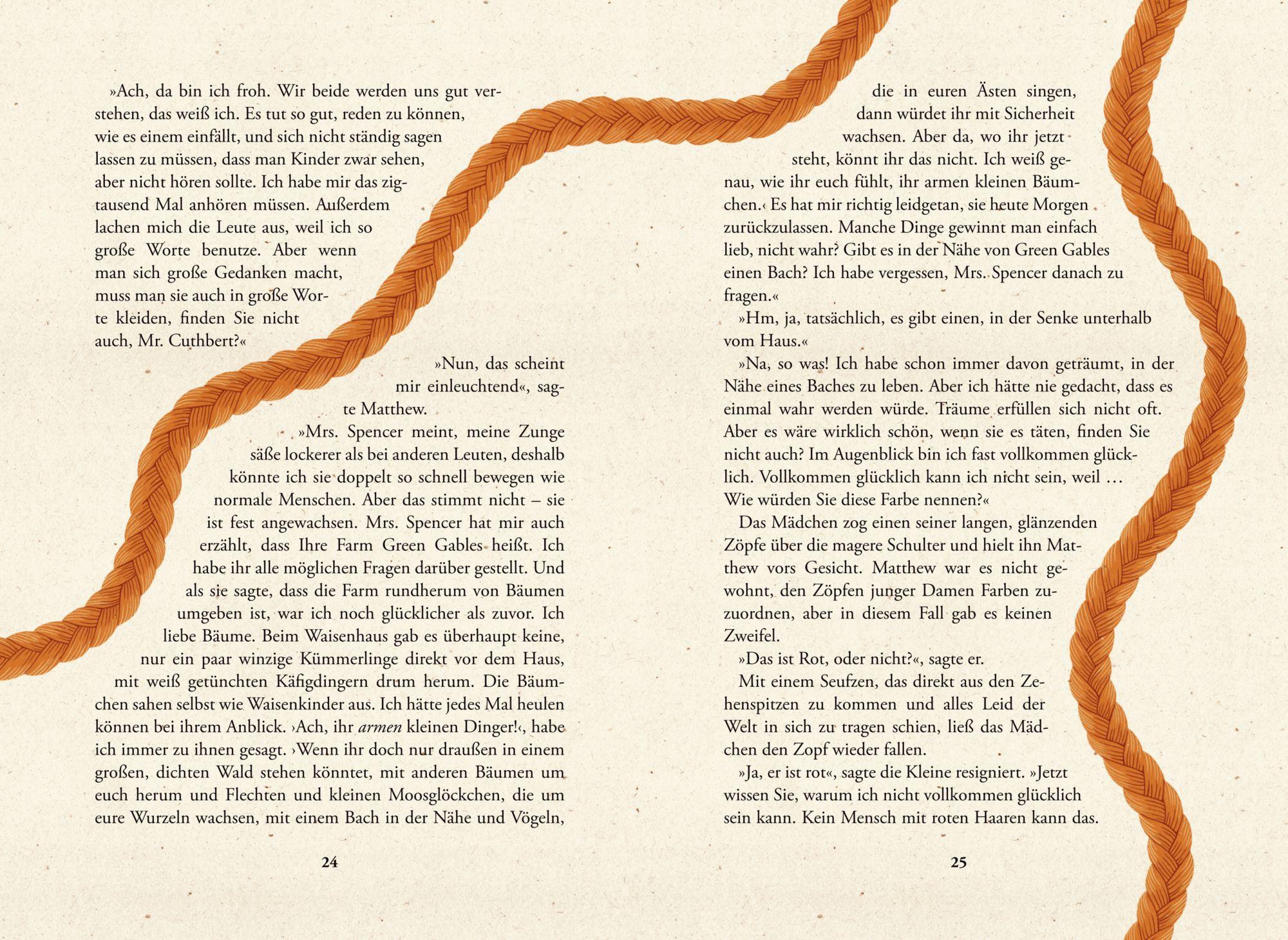 Beispielinhalt (Bild) Anne auf Green Gables
