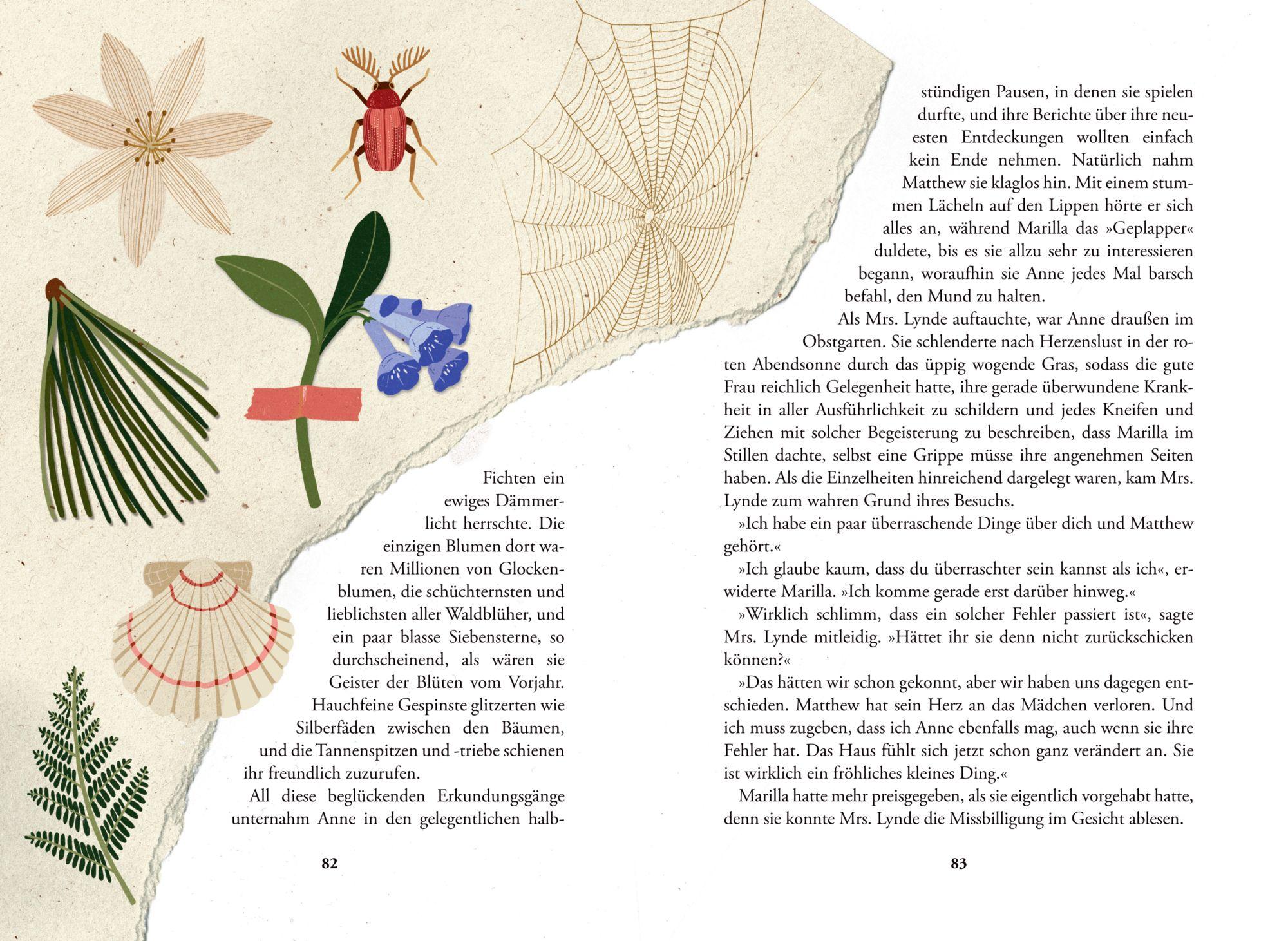 Beispielinhalt (Bild) Anne auf Green Gables