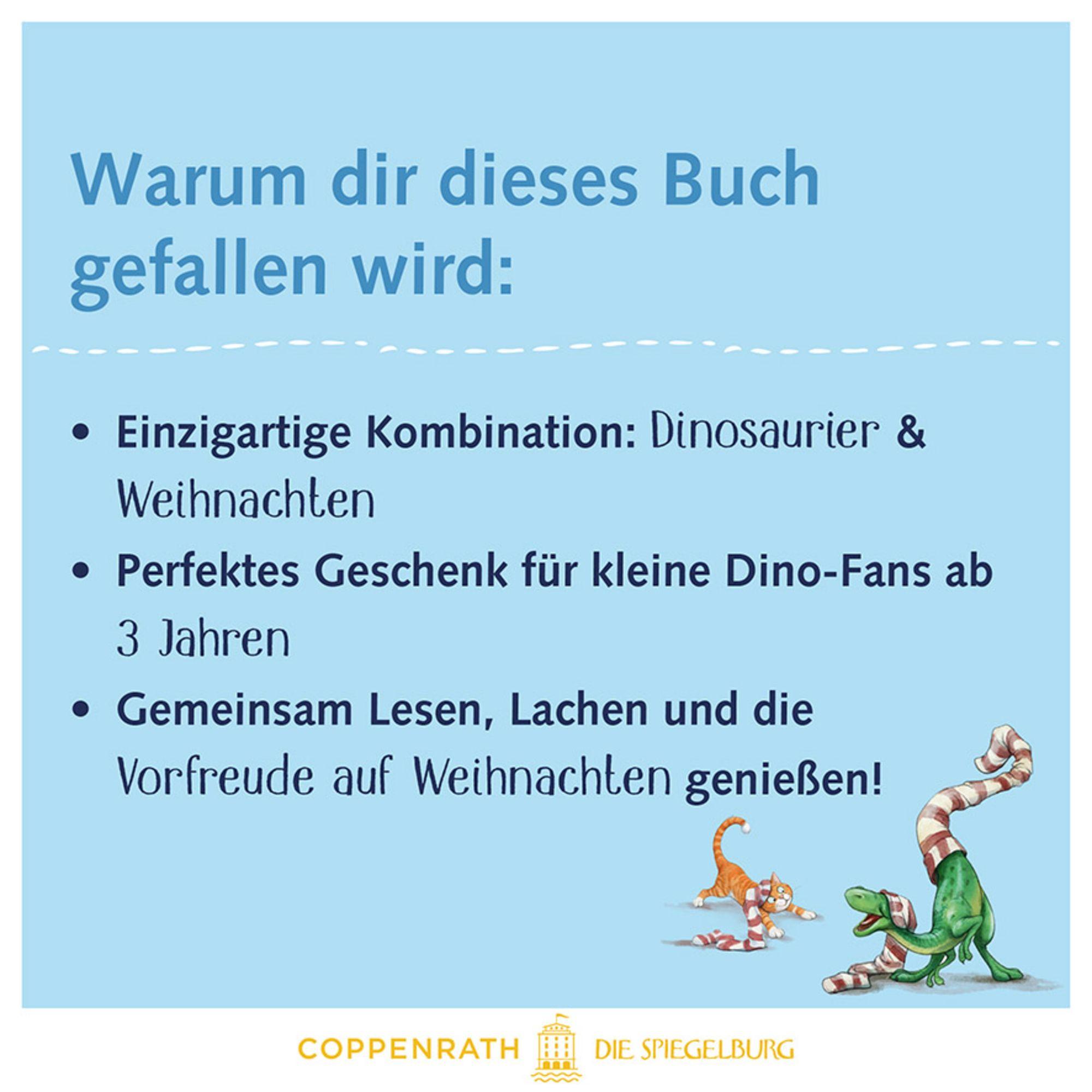 Beispielinhalt (Bild) Dinosaurier feiern Weihnachten (Bd. 6)