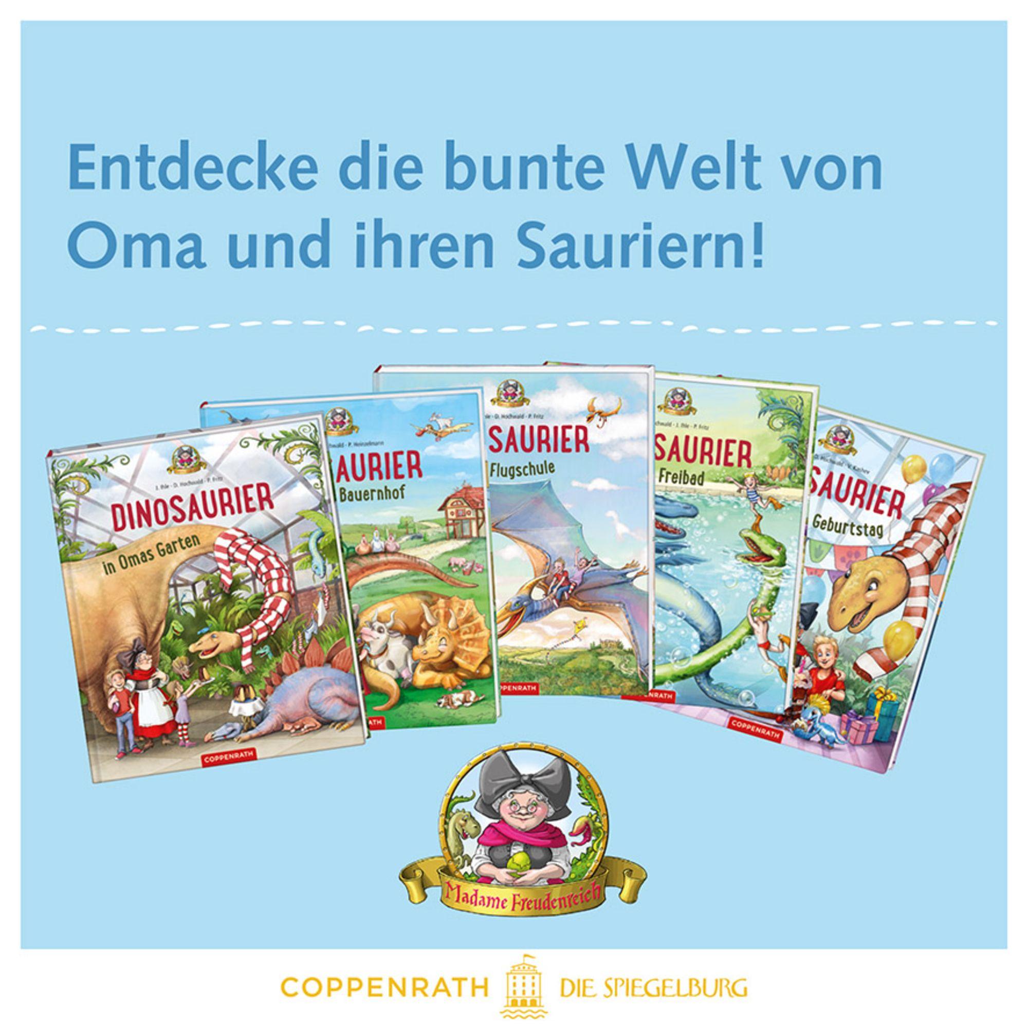 Beispielinhalt (Bild) Dinosaurier feiern Weihnachten (Bd. 6)