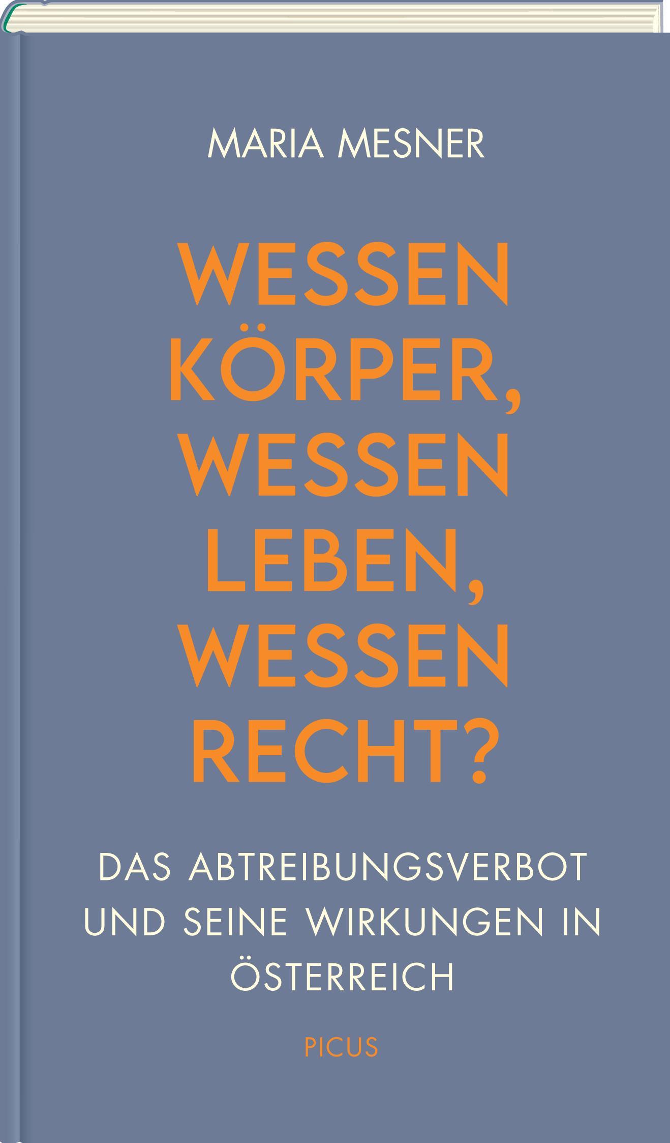 Vorderes Coverbild Wessen Körper, wessen Leben, wessen Recht?