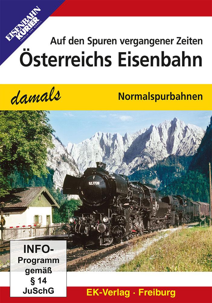Vorderes Coverbild Die Eisenbahn in Österreich - damals